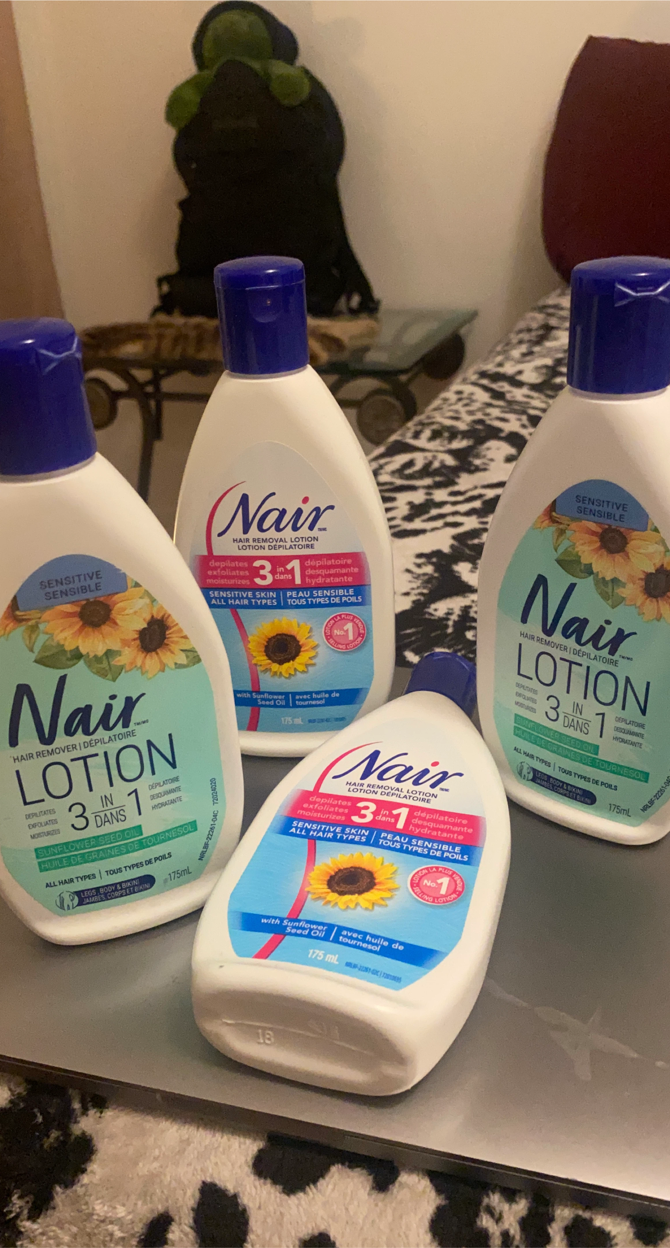 Nair Hair Removal Lotion - 3-in-1 Formula - Sensitive Skin