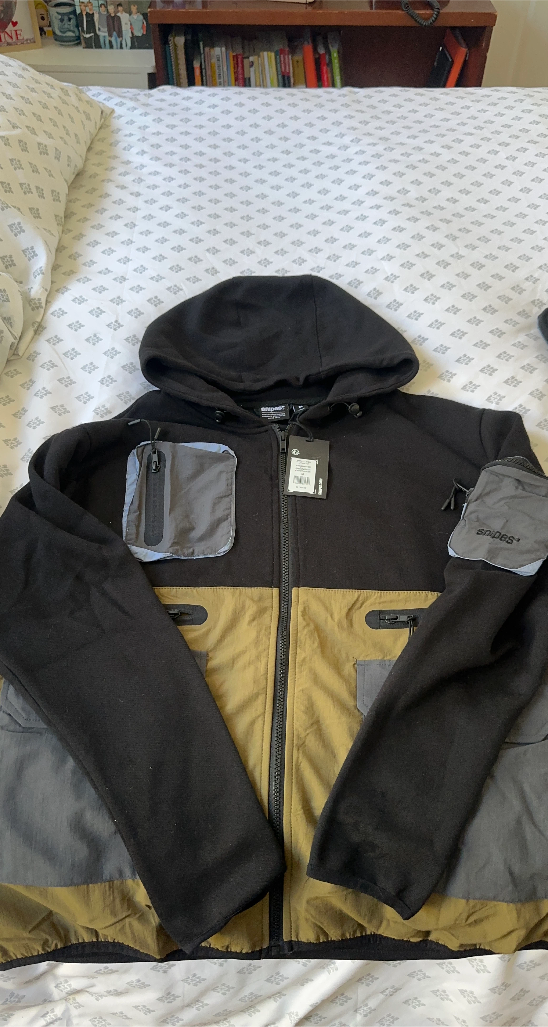SNIPES Full Zip Hoodie size M