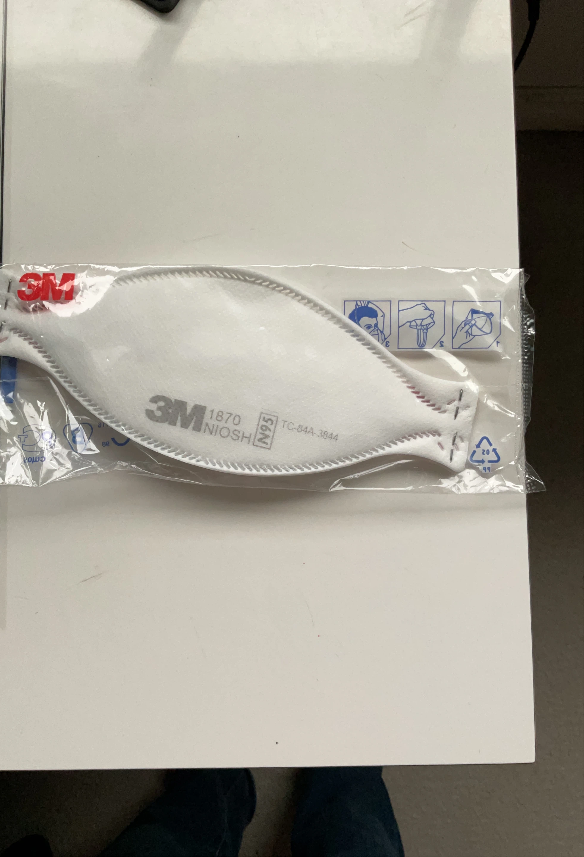 3M 1870 N95 Respirator Mask
