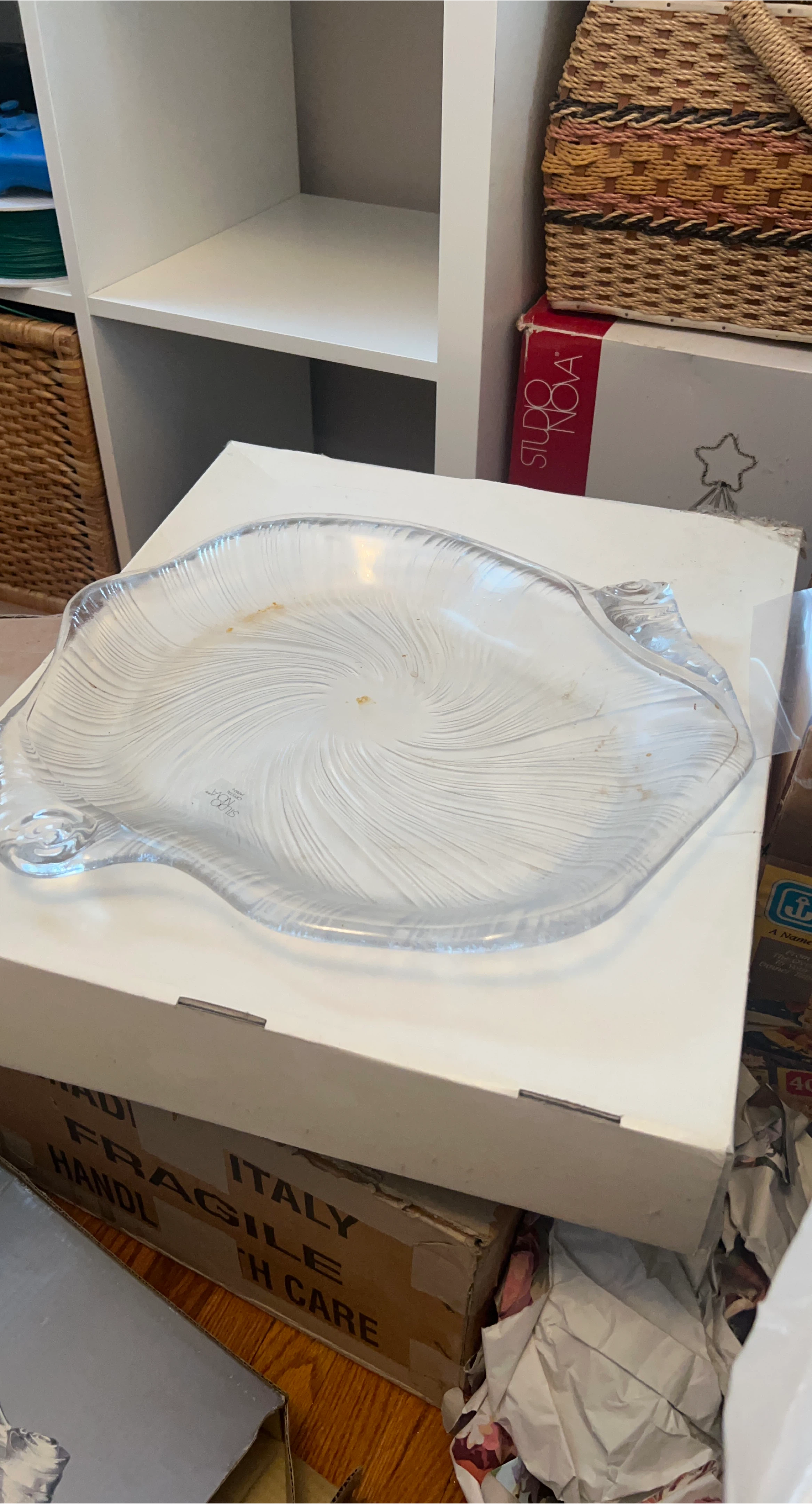 Glass Serving Platter