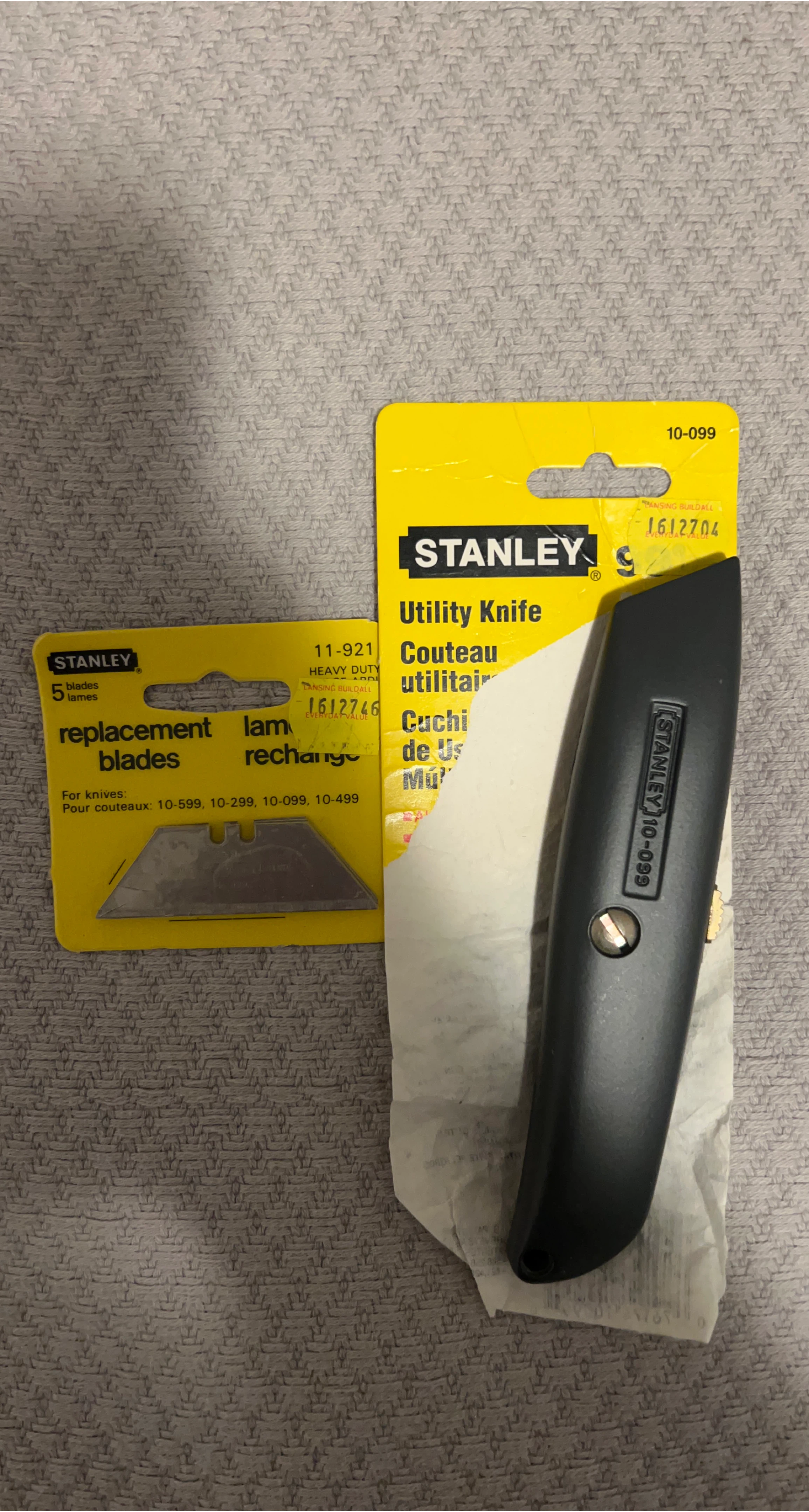 Stanley Utility Knife with Replacement Blades