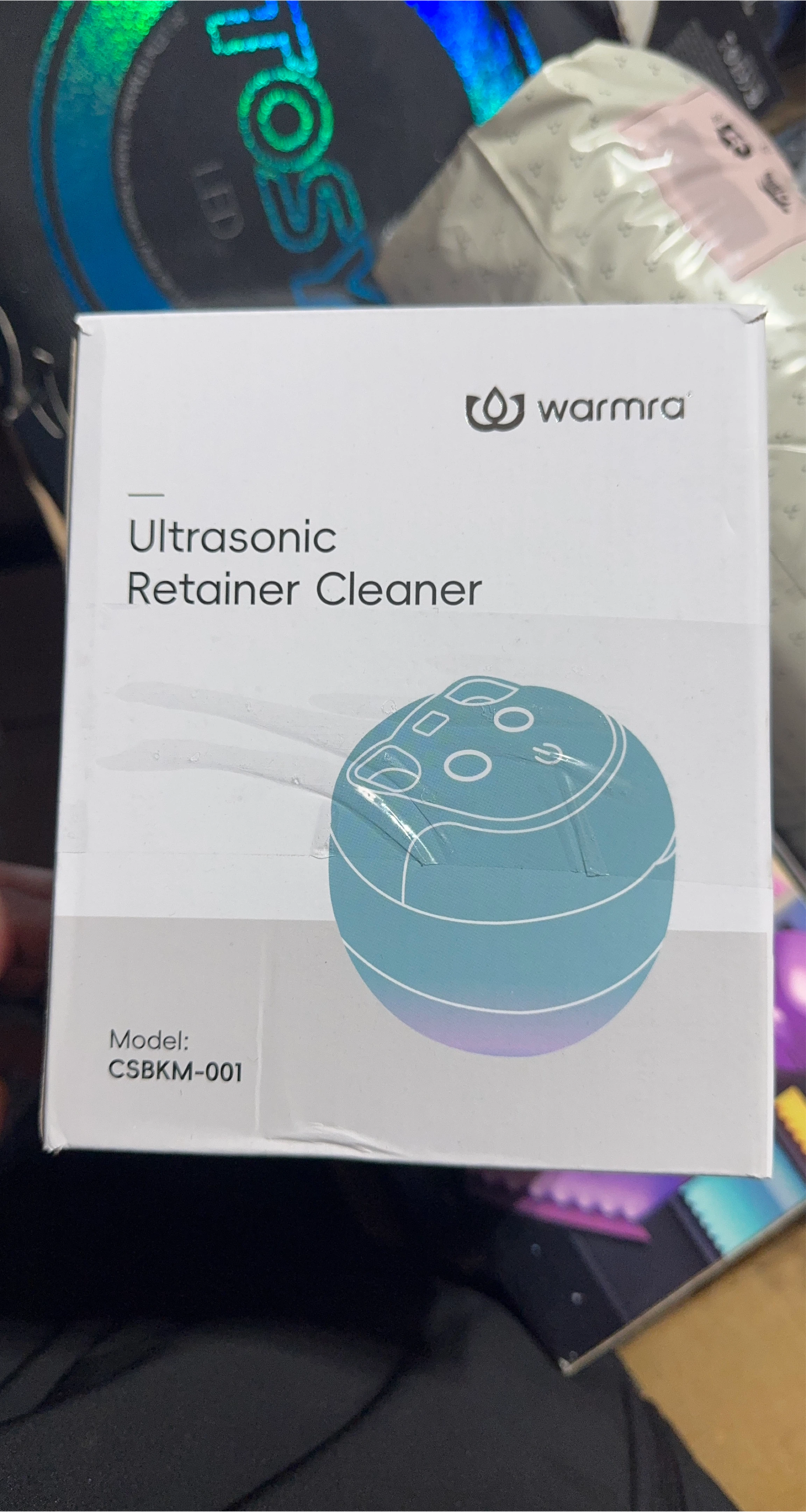 Warmra Ultrasonic Retainer Cleaner CSBKM-001