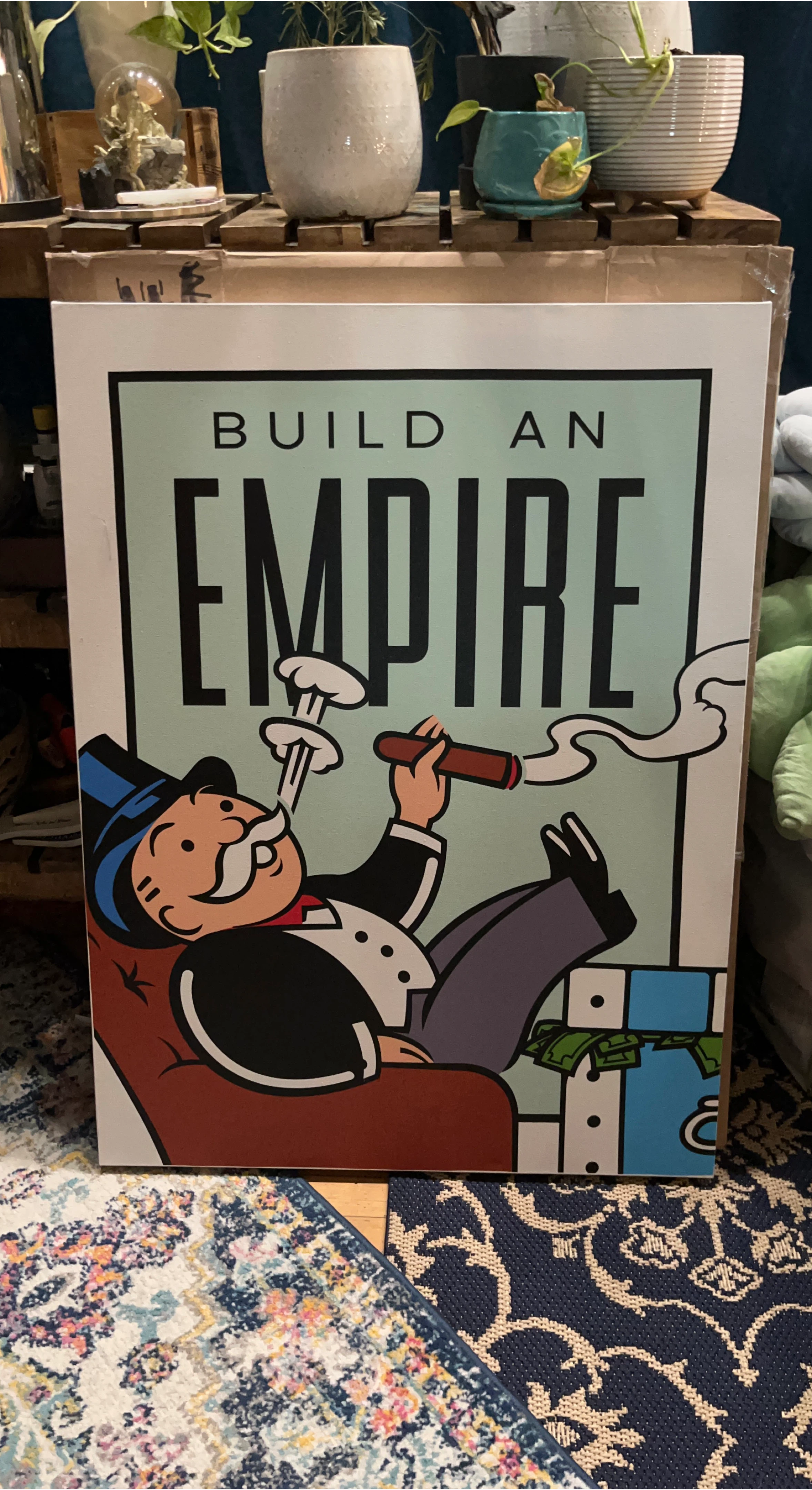 Build An Empire Monopoly Art / make blank Canvas