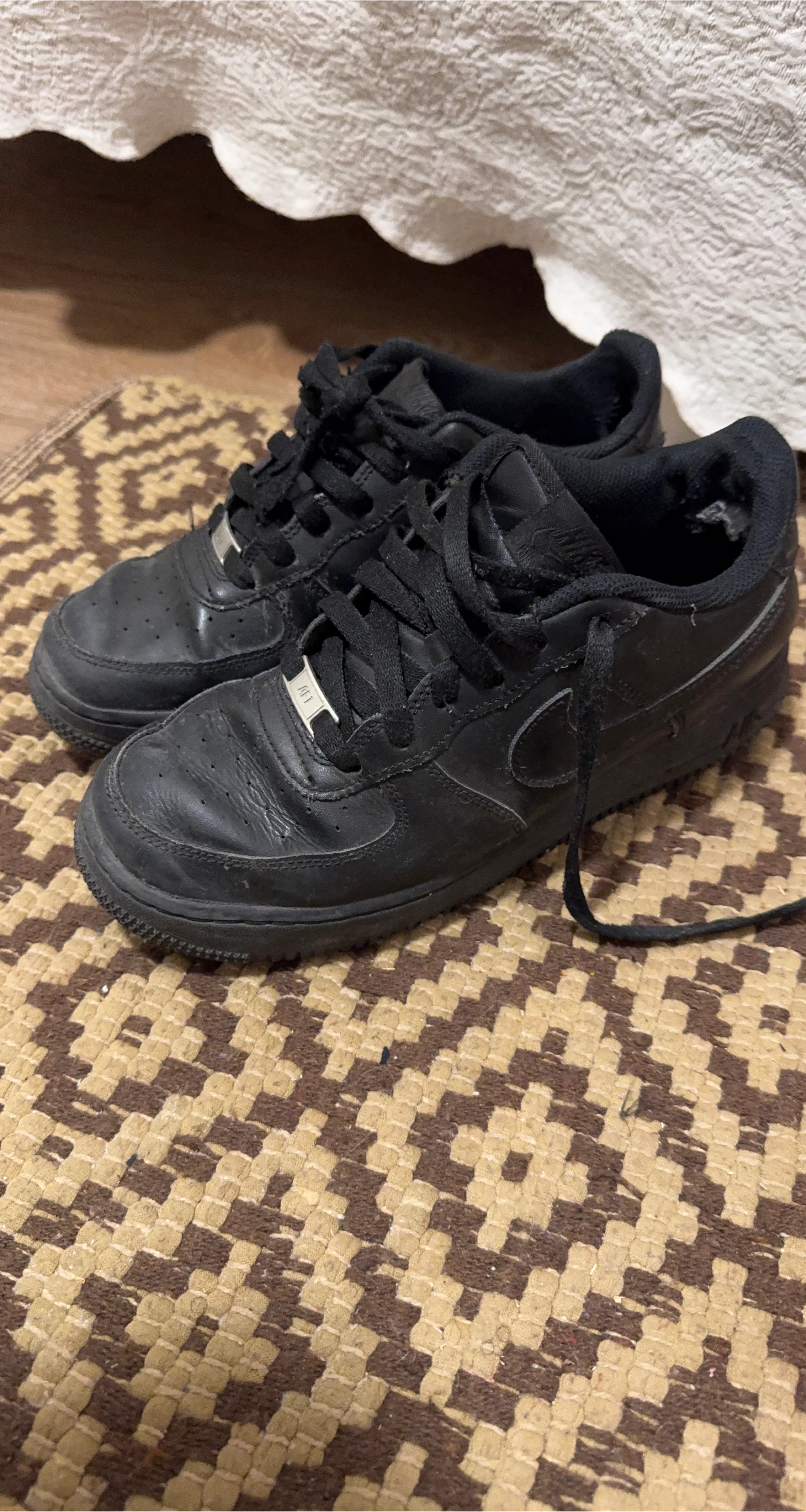 Nike Air Force 1 Black Sneakers