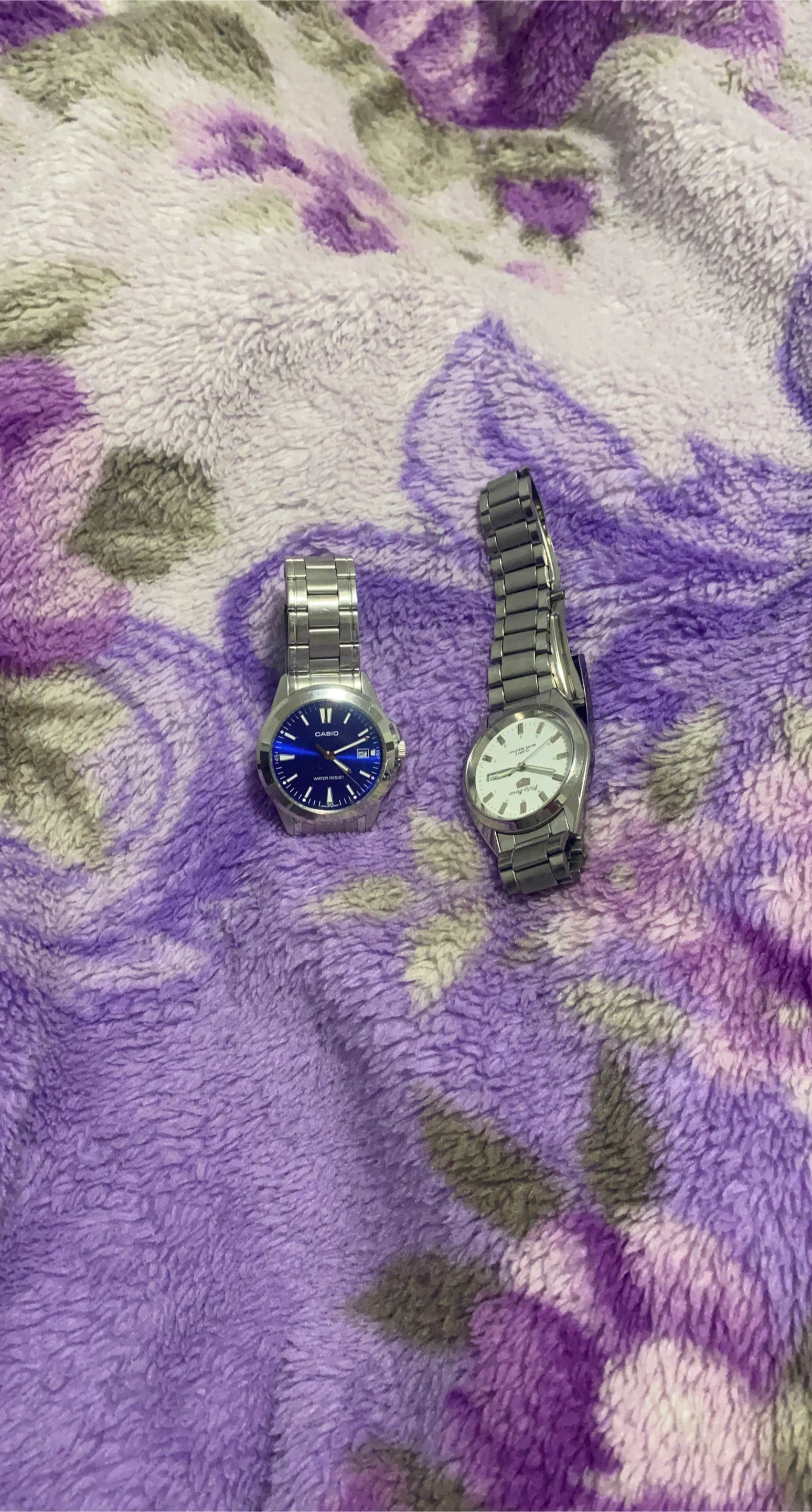 Casio and Philip Persio Analog Watches