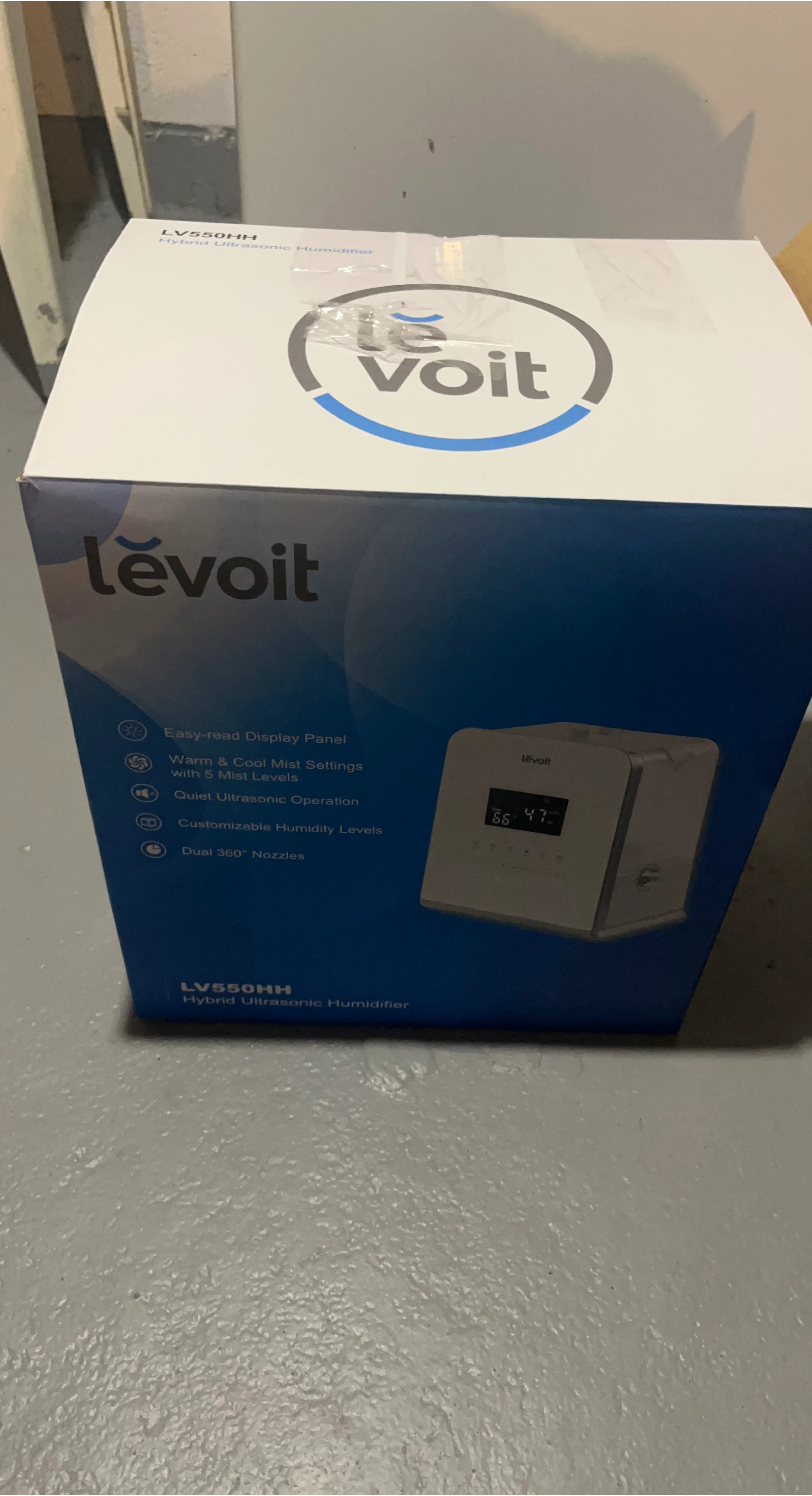 Levoit LV550HH Hybrid Ultrasonic Humidifier