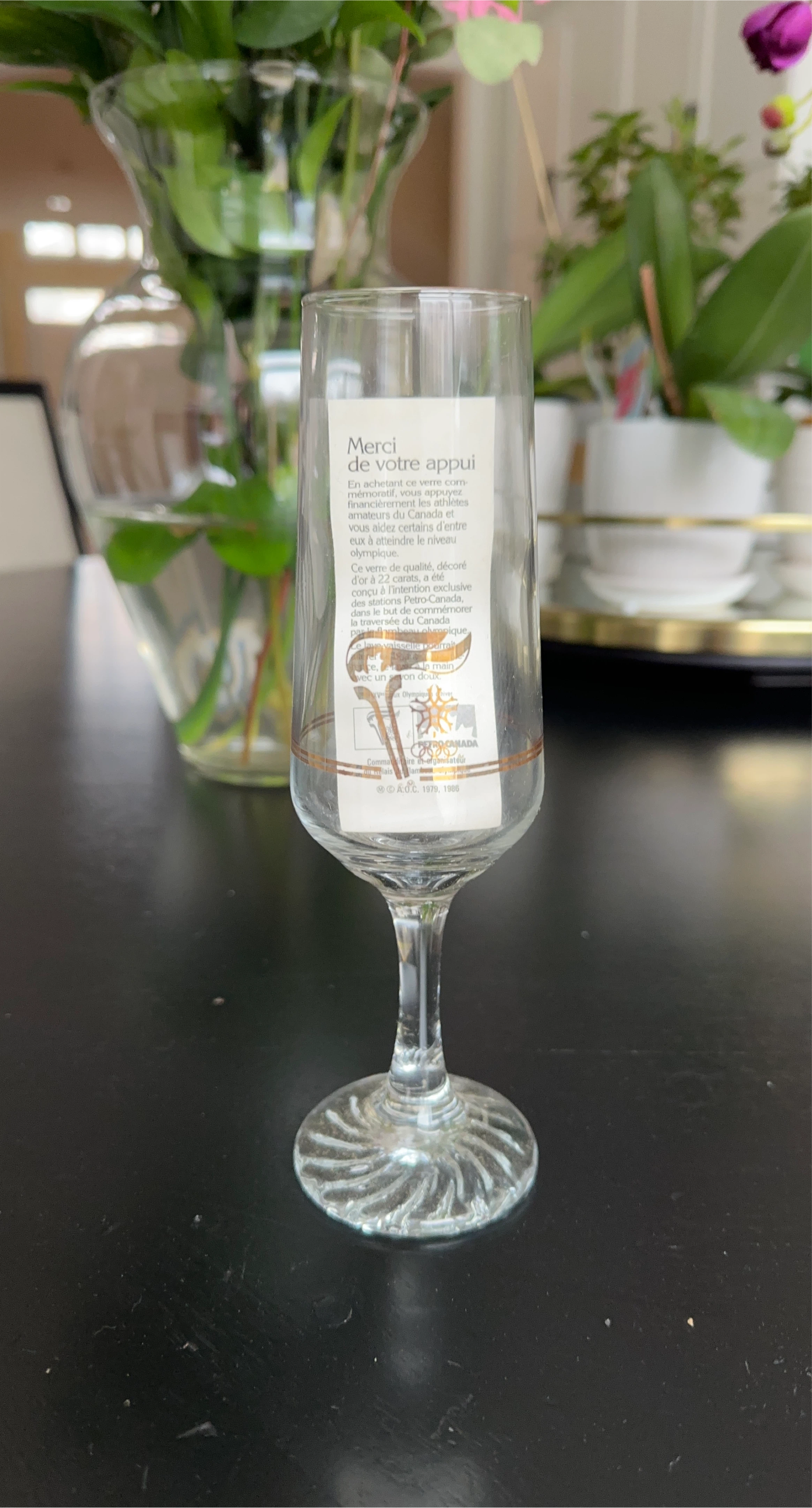 Petro-Canada Commemorative 1988 Olympic Glass