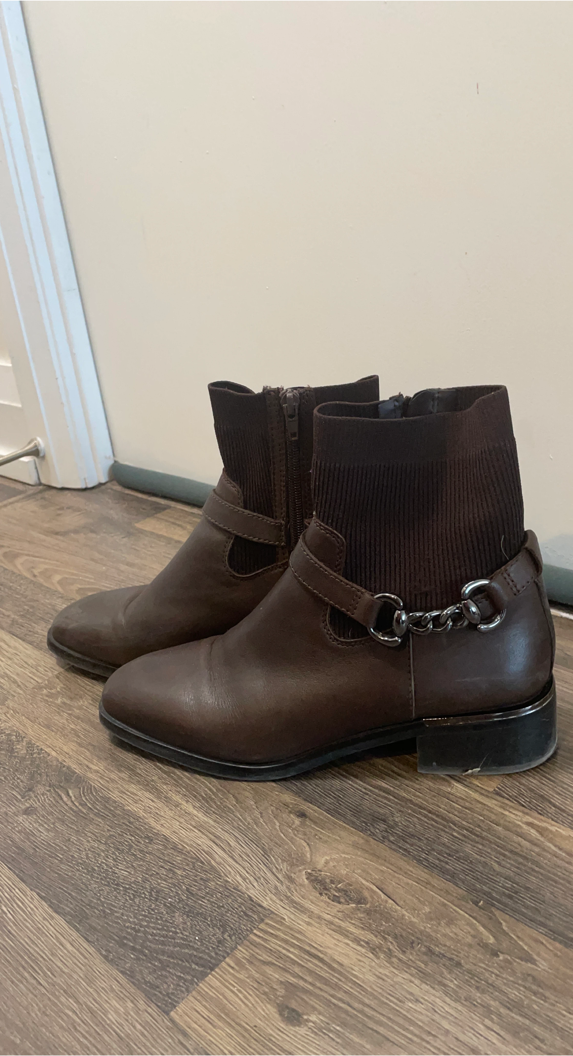ALDO Brown Ankle Boots