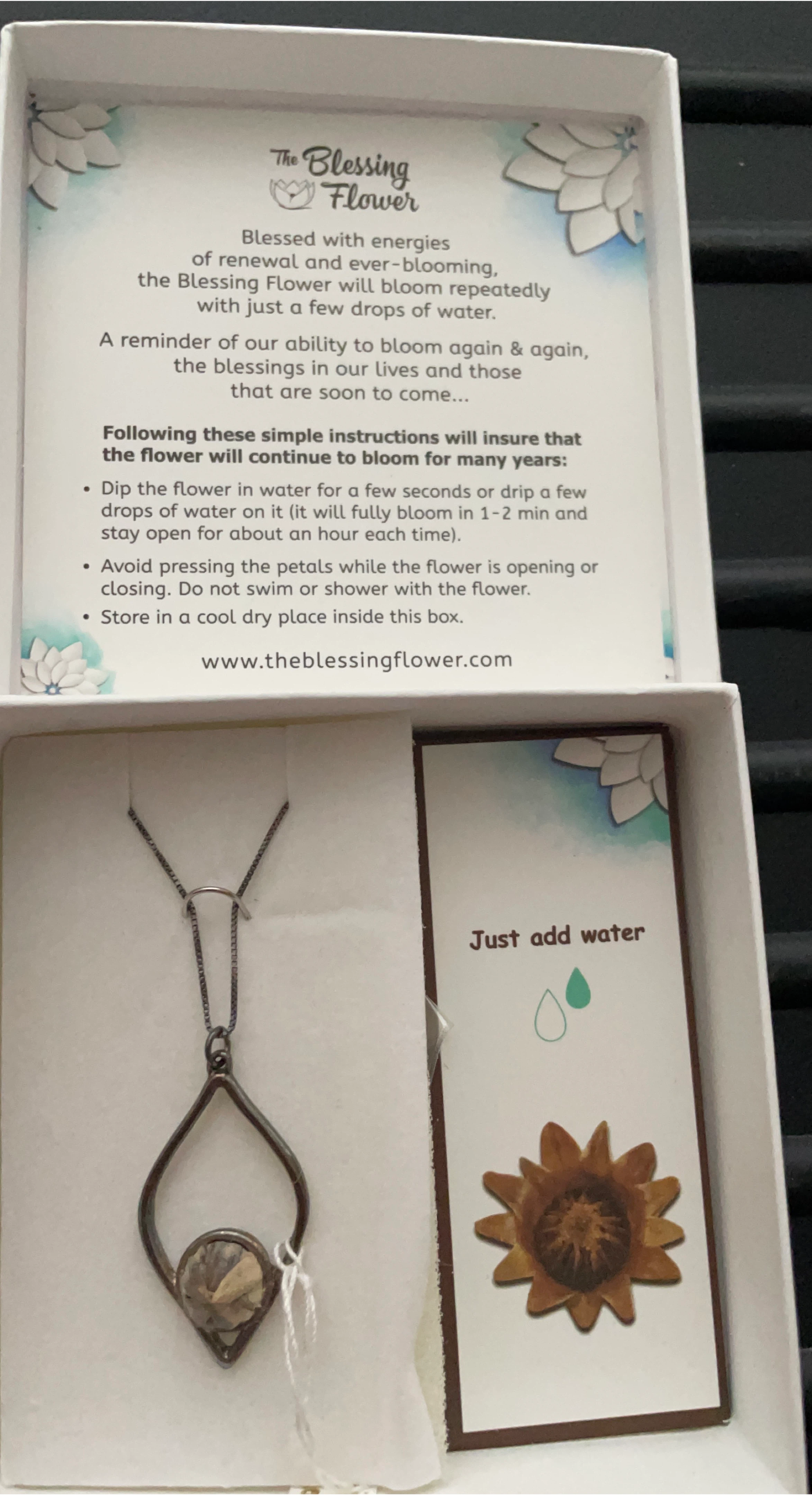 The Blessing Flower Necklace Pendant