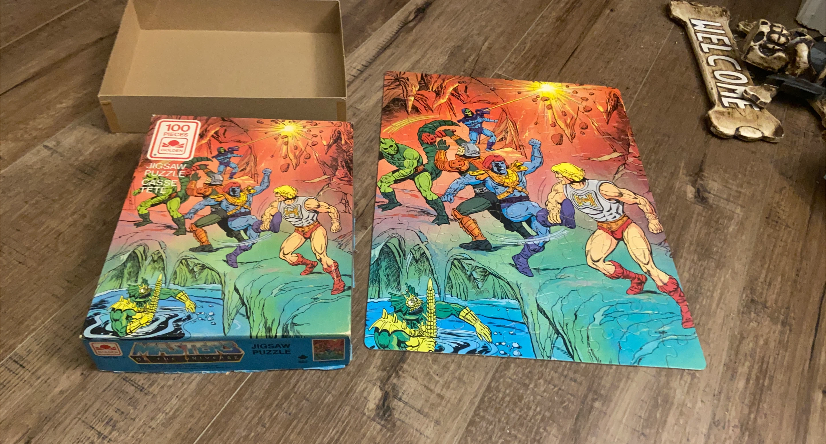 Vintage Masters of the Universe 100 Piece Jigsaw Puzzle