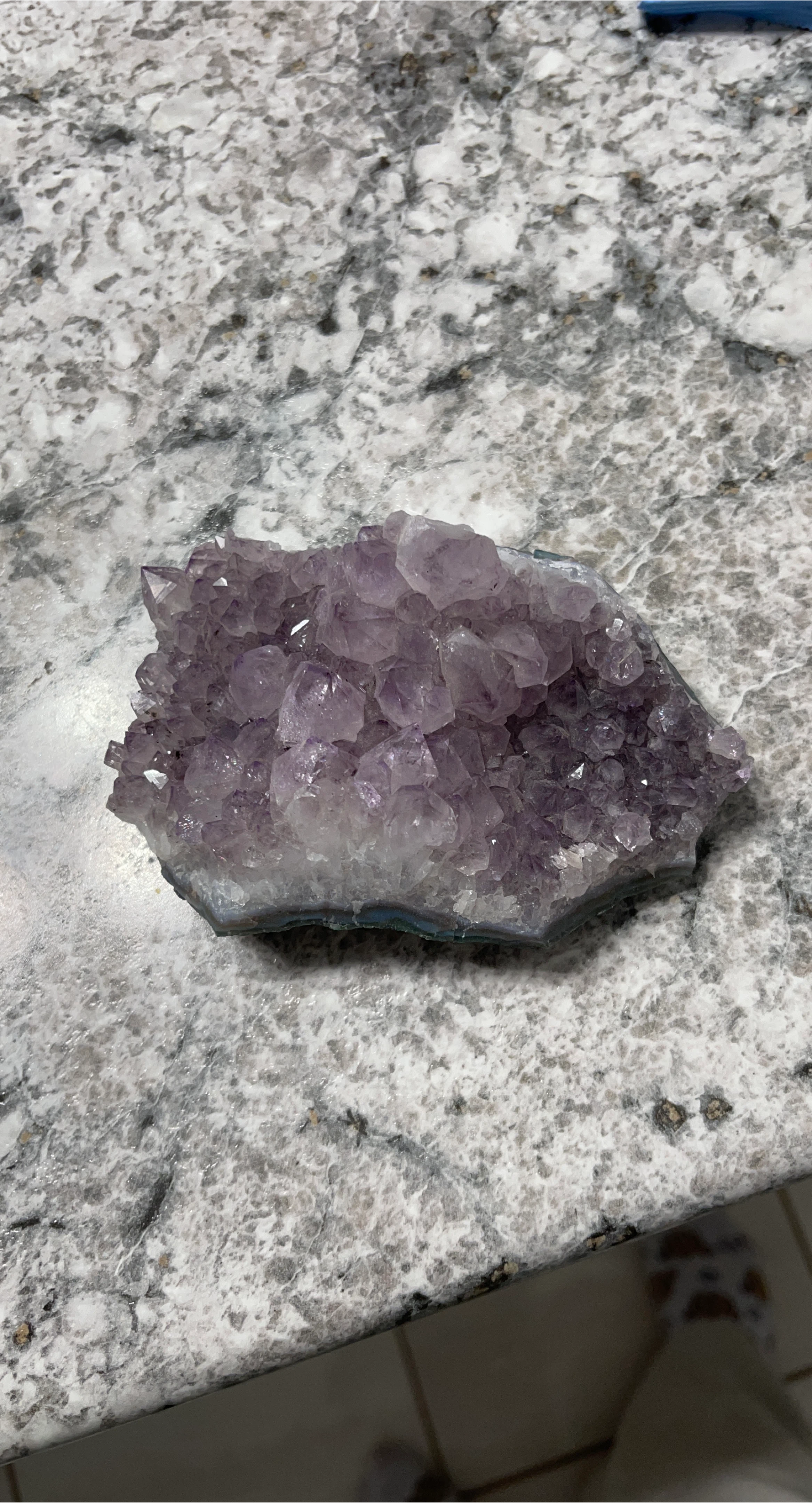 Amethyst Crystal Geode Cluster