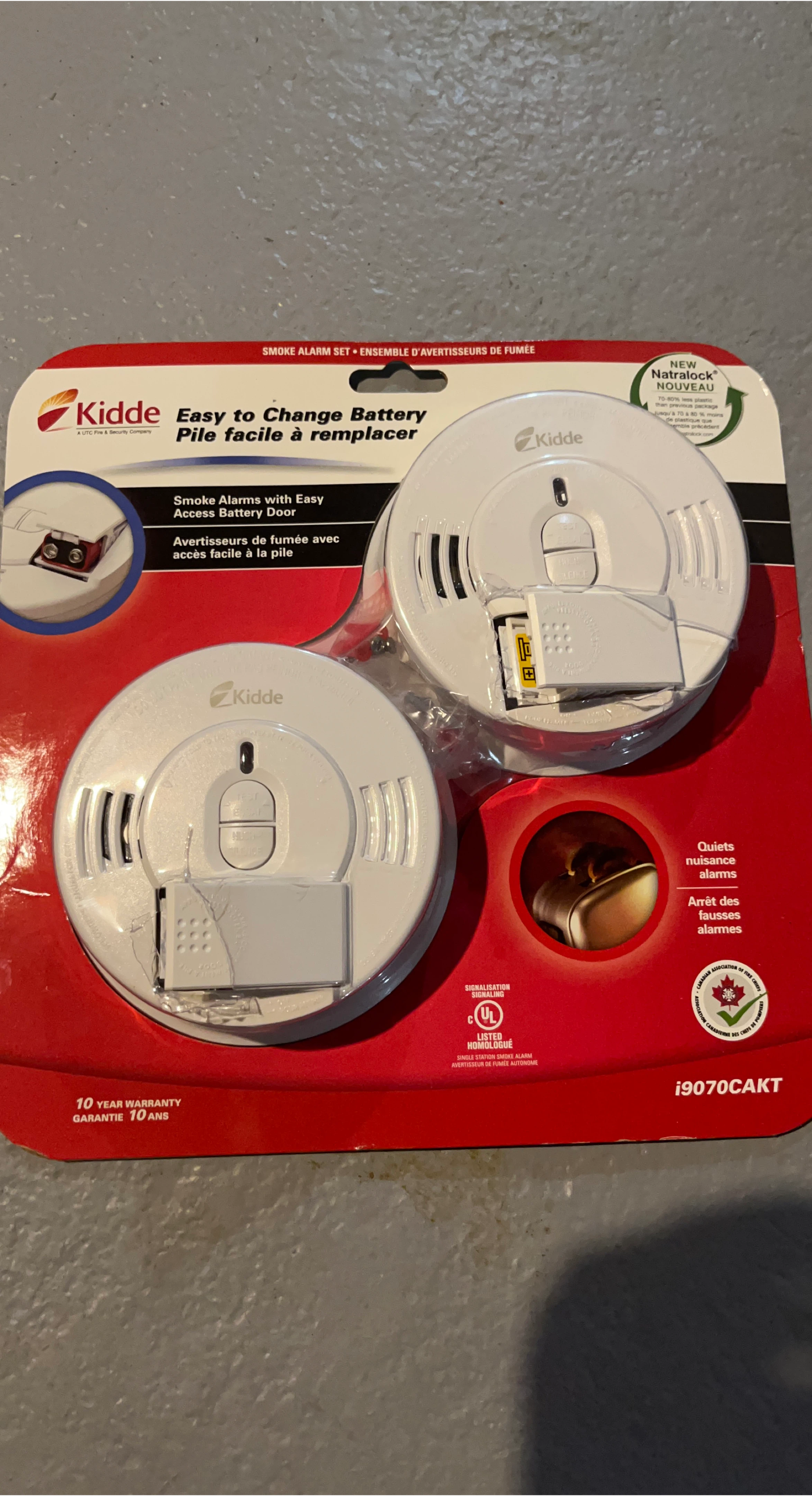 Kidde Smoke Alarm Set (2-Pack)