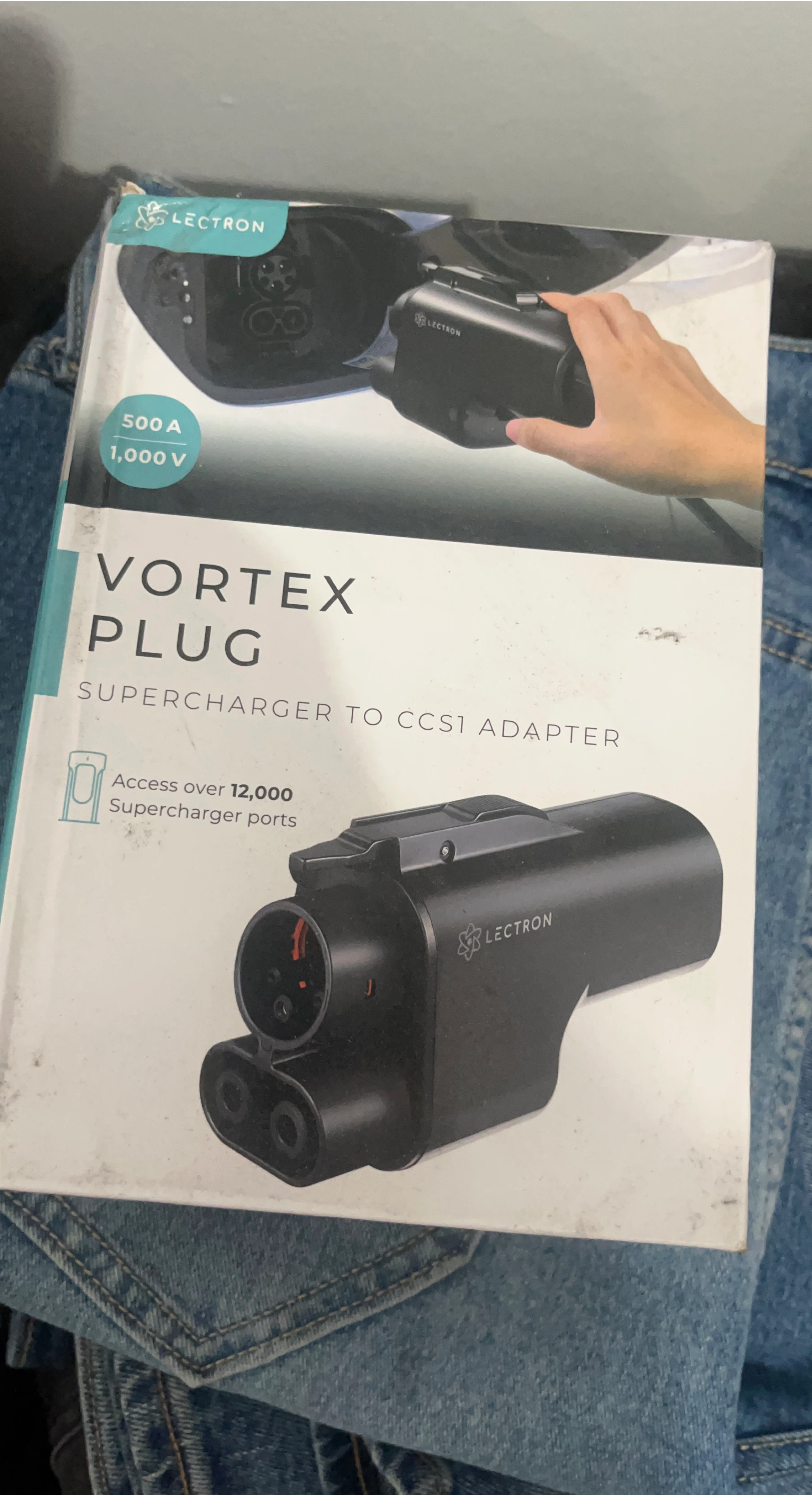 Lectron Vortex Plug Supercharger to CCS1 Adapter