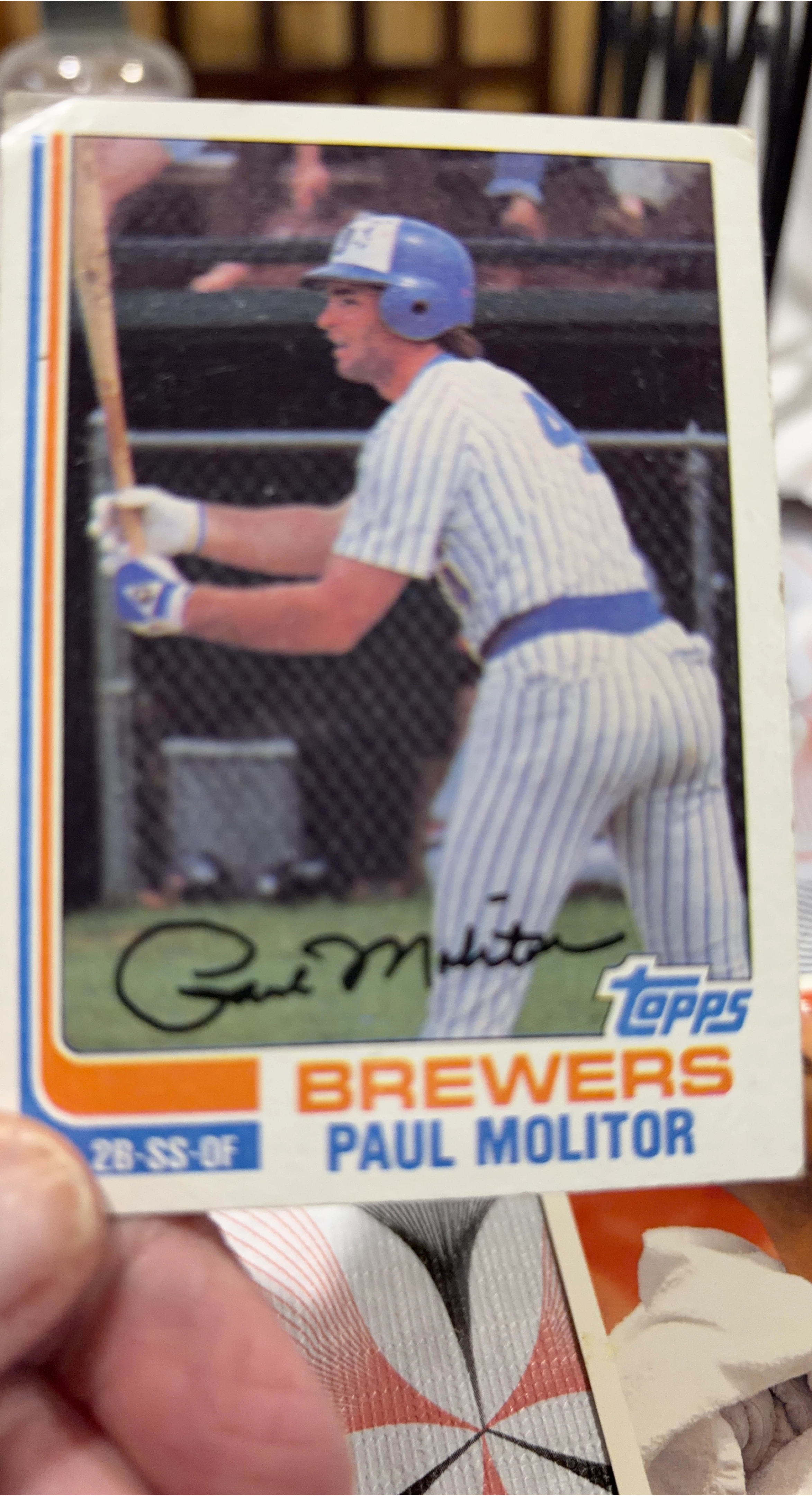 1988 Topps Paul Molitor Baseball Card