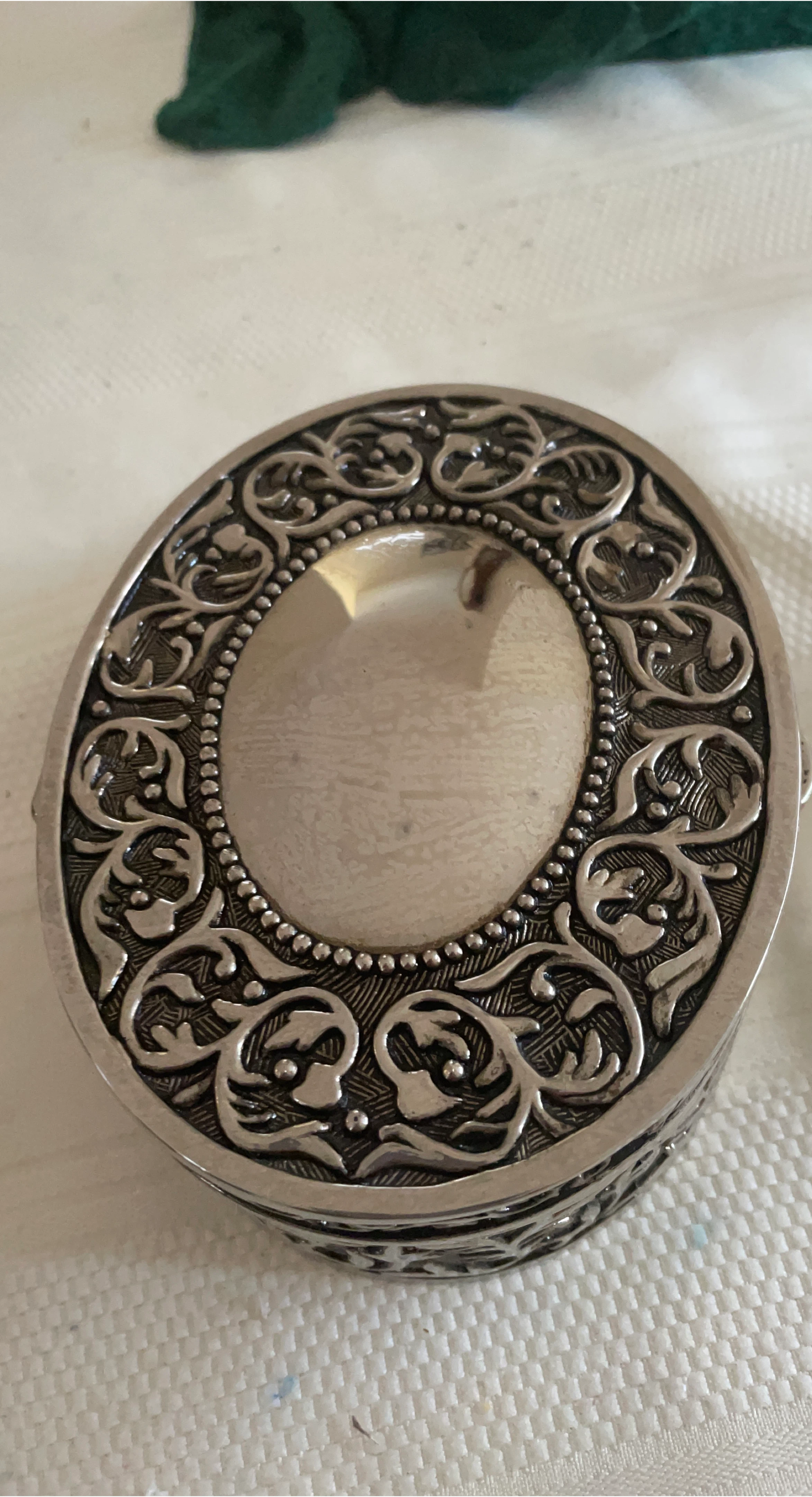 Ornate Vintage Style Trinket Box