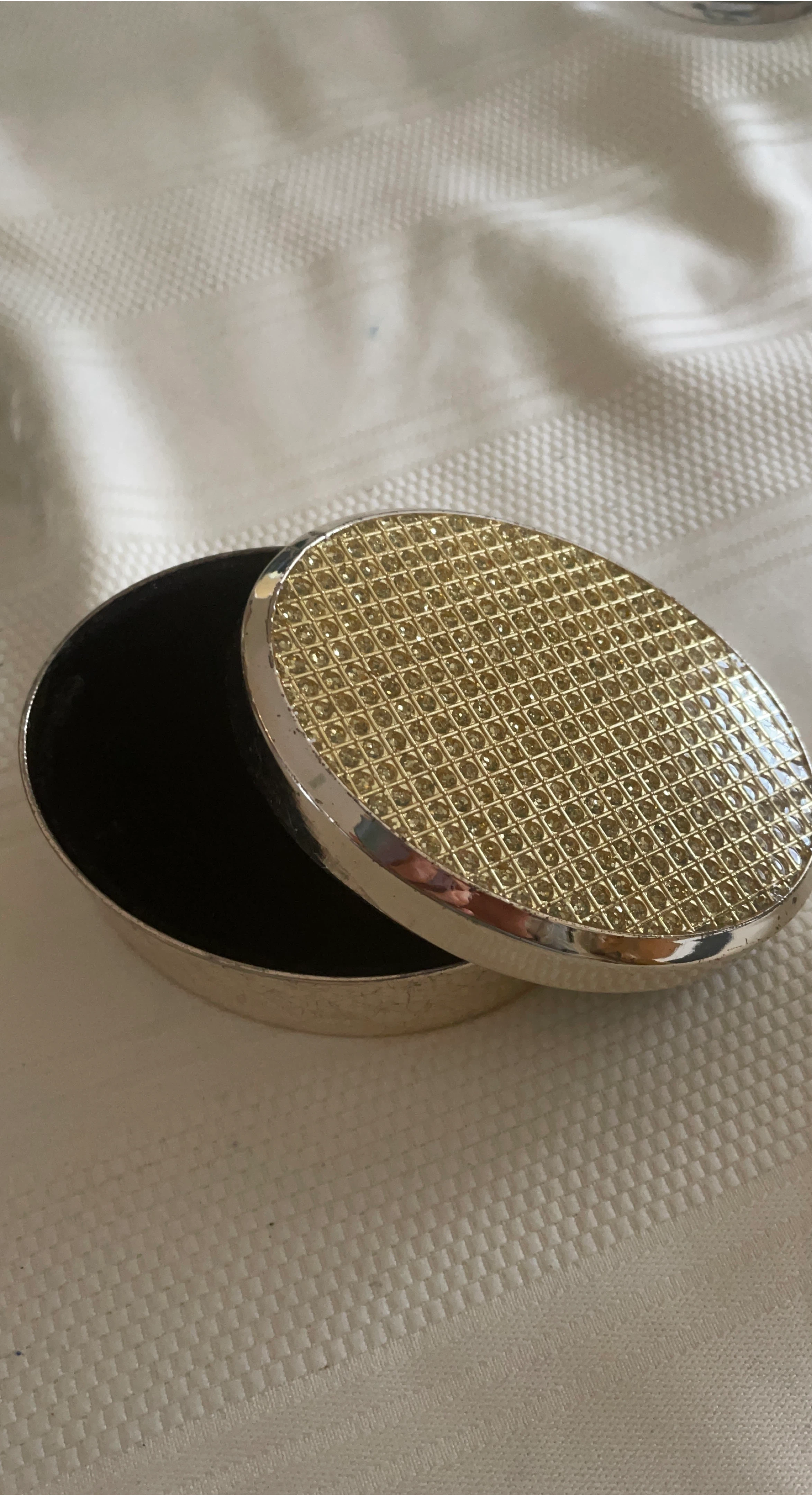 Decorative Gold Trinket Box