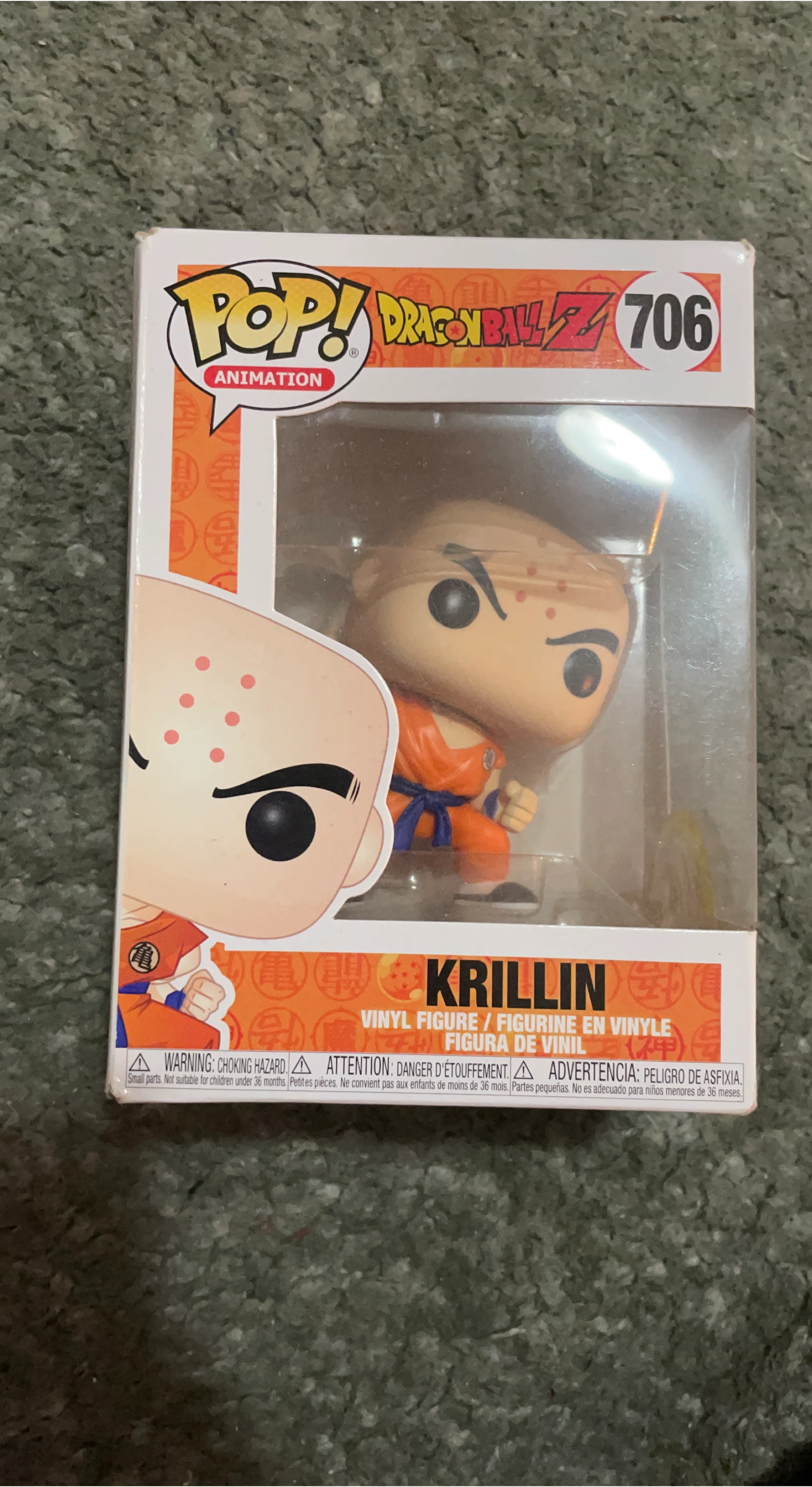 Funko Pop! Dragon Ball Z Krillin #706 Vinyl Figure