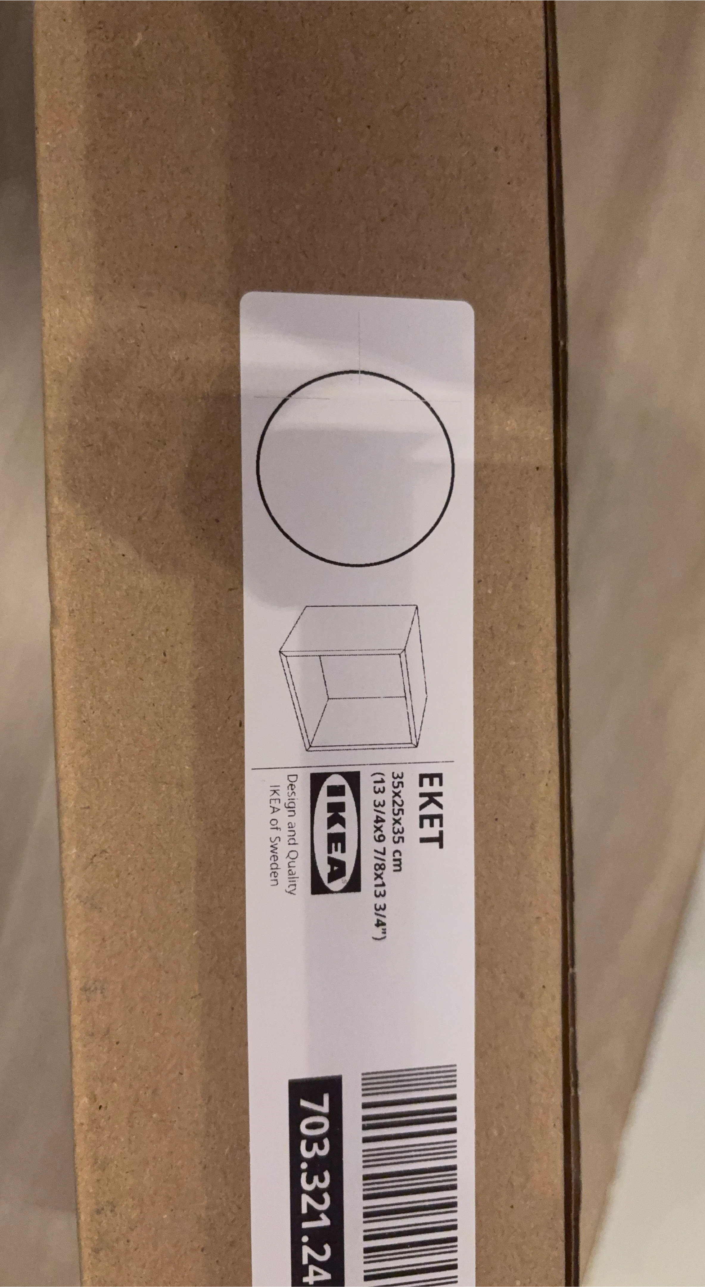 Brand New (White) in Box - IKEA EKET Cube 35x25x35 cm