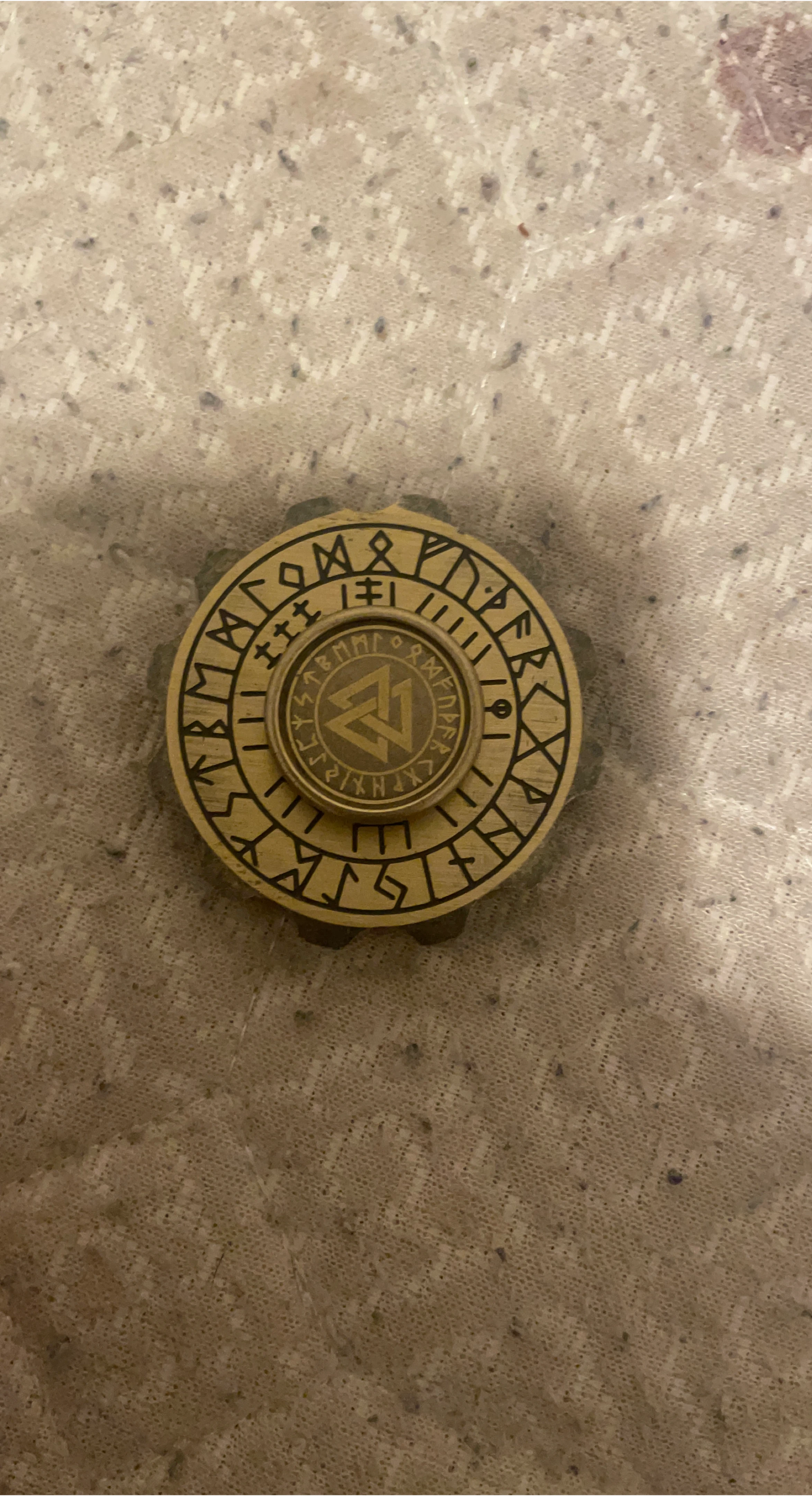 Viking Rune Spinner Fidget Toy