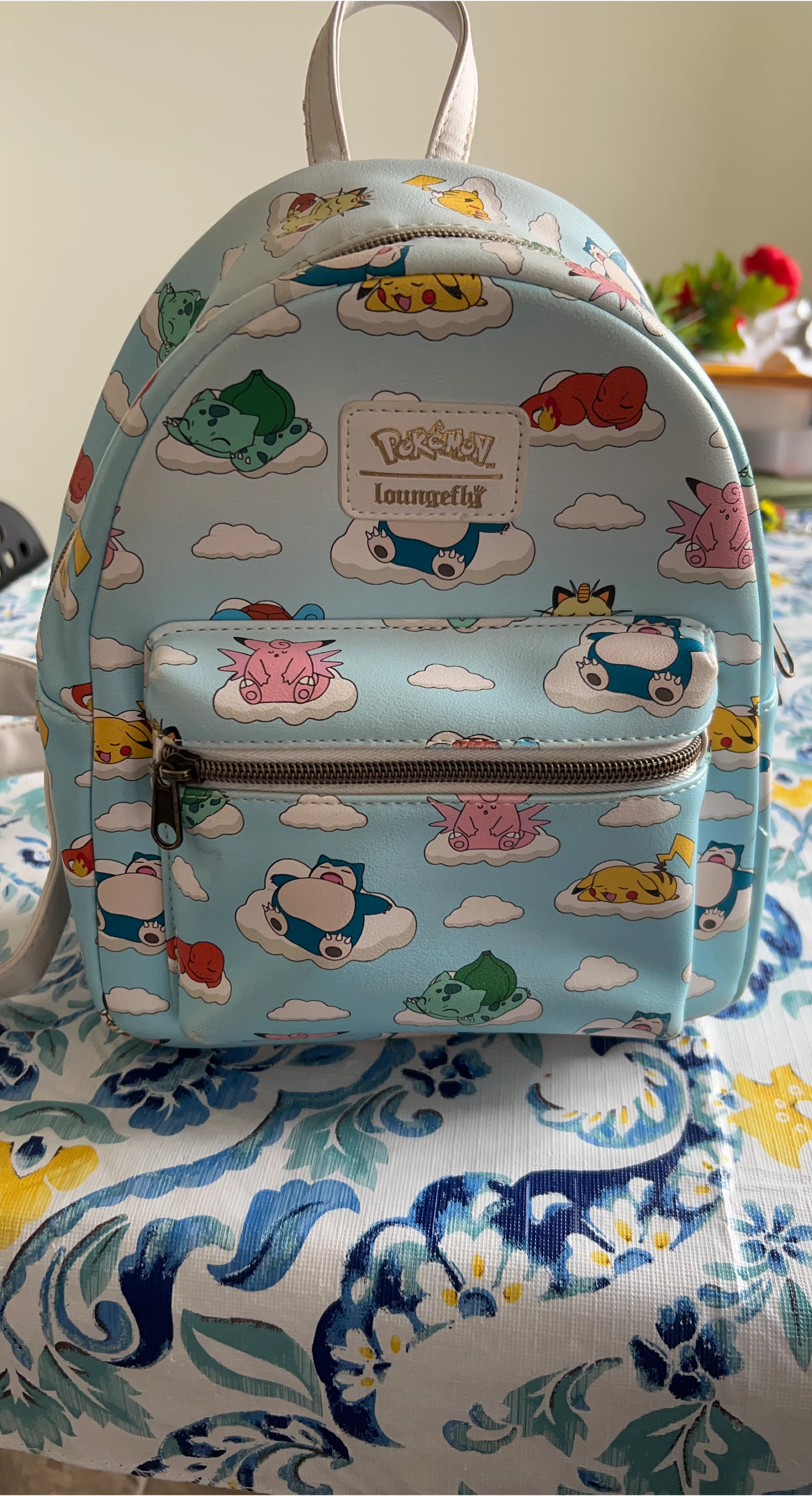 Loungefly Pokémon Cloud Print Mini Backpack