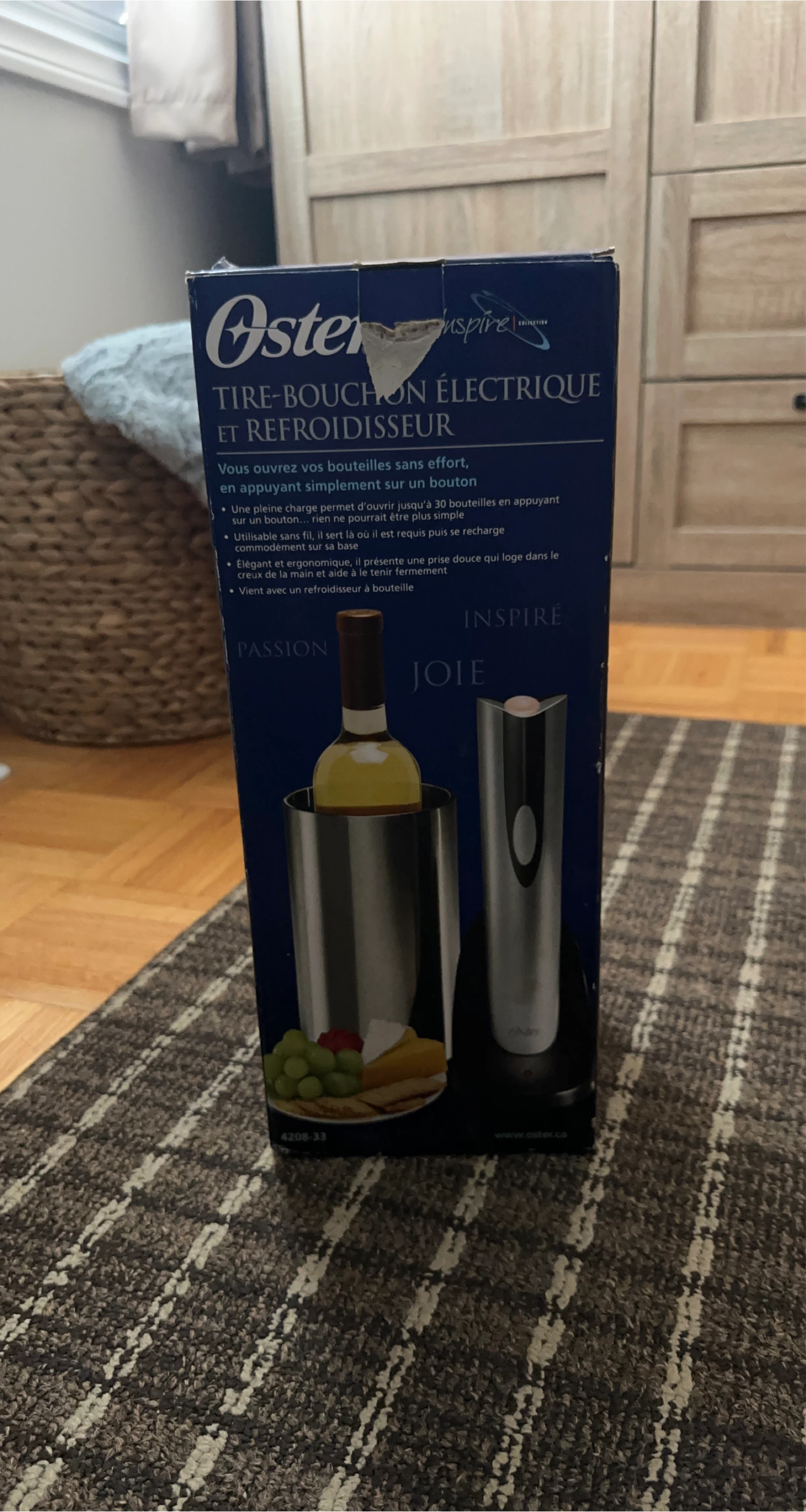 Oster Electric Wine Opener and Cooler Set