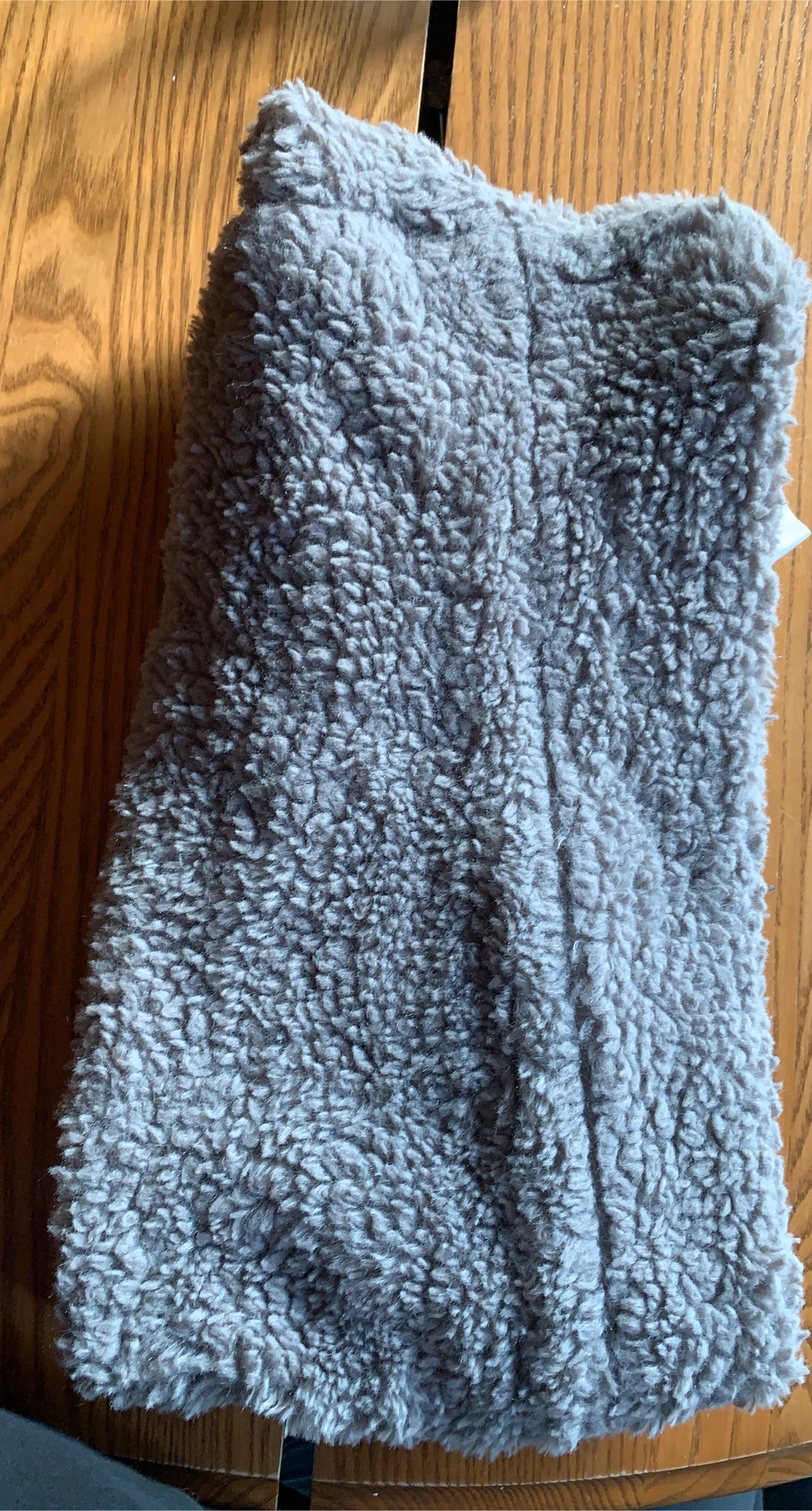 Grey Sherpa Neck Warmer