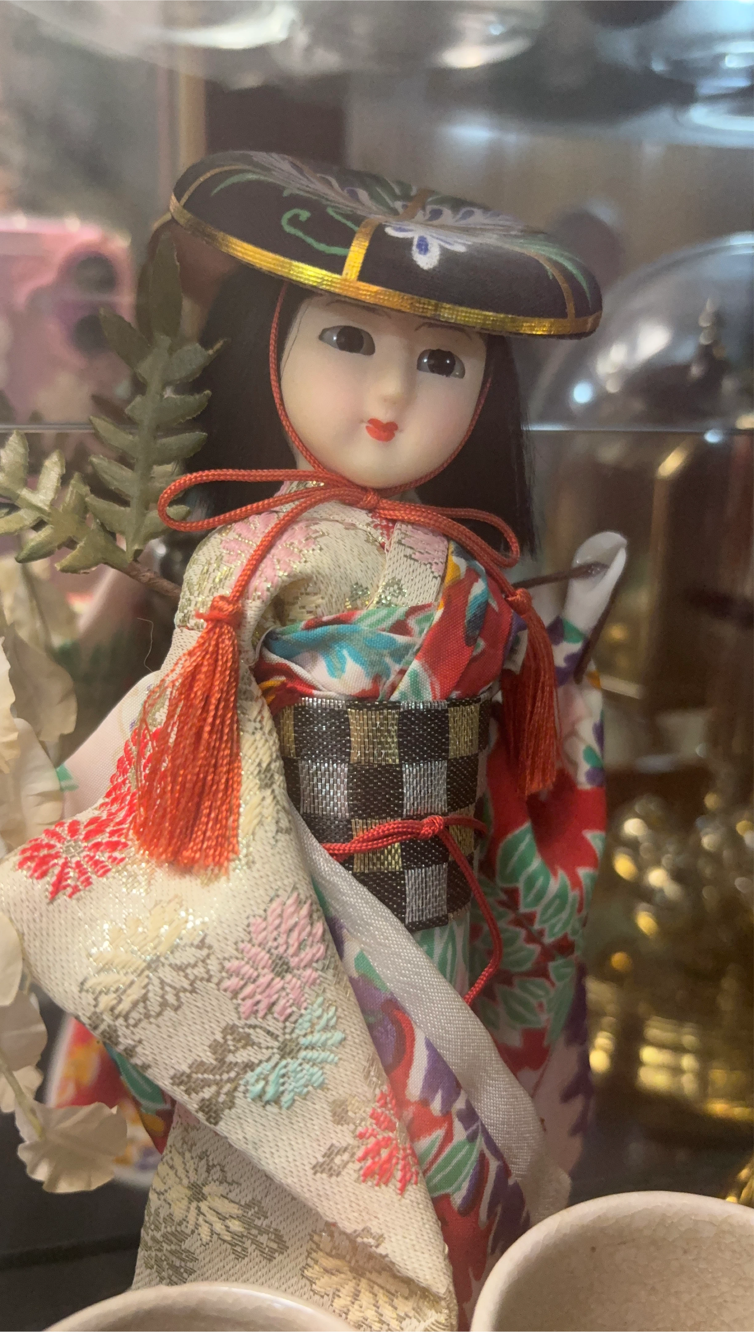Vintage Japanese Kimono Doll