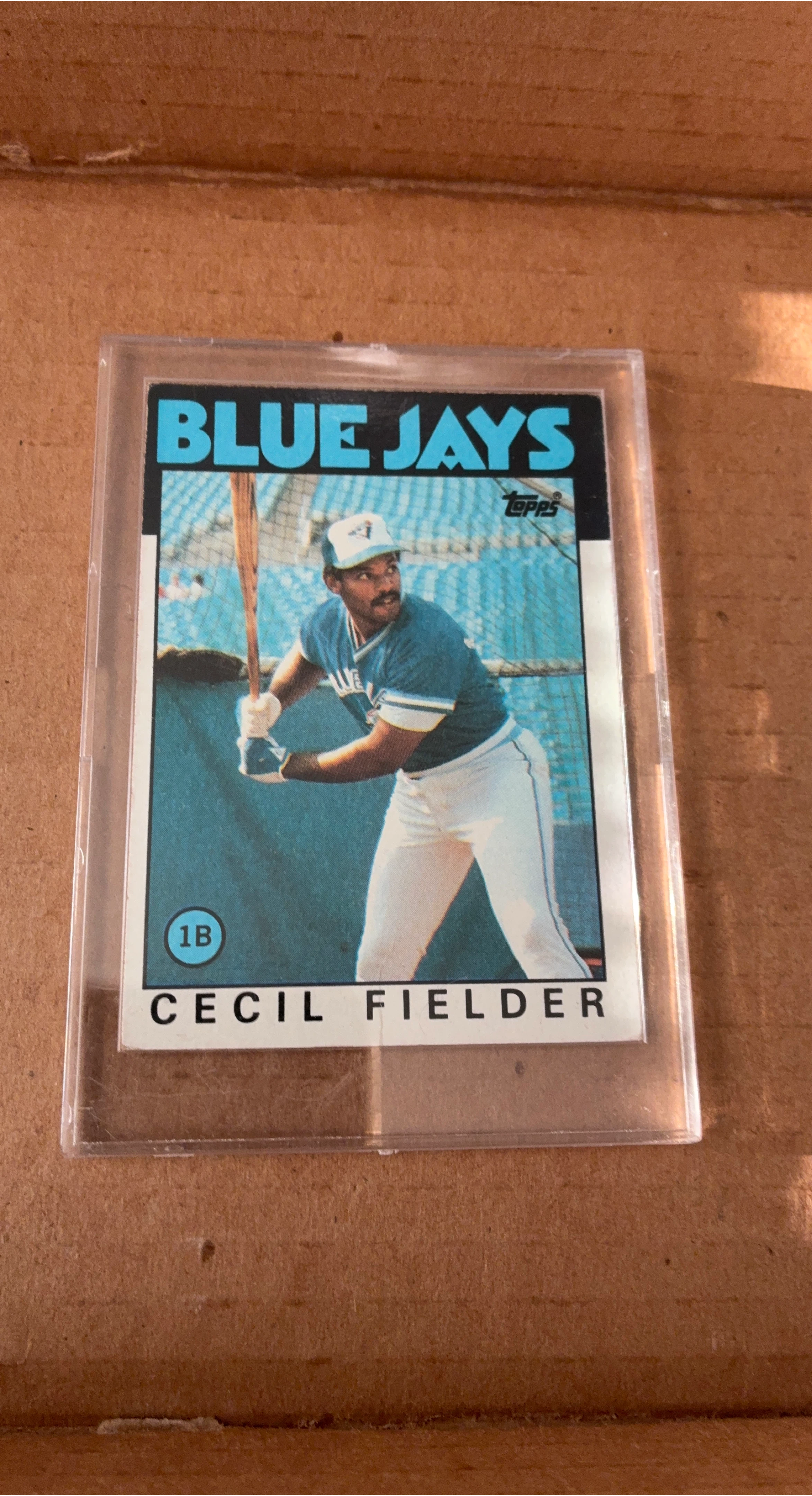 1989 Topps Cecil Fielder Baseball Card