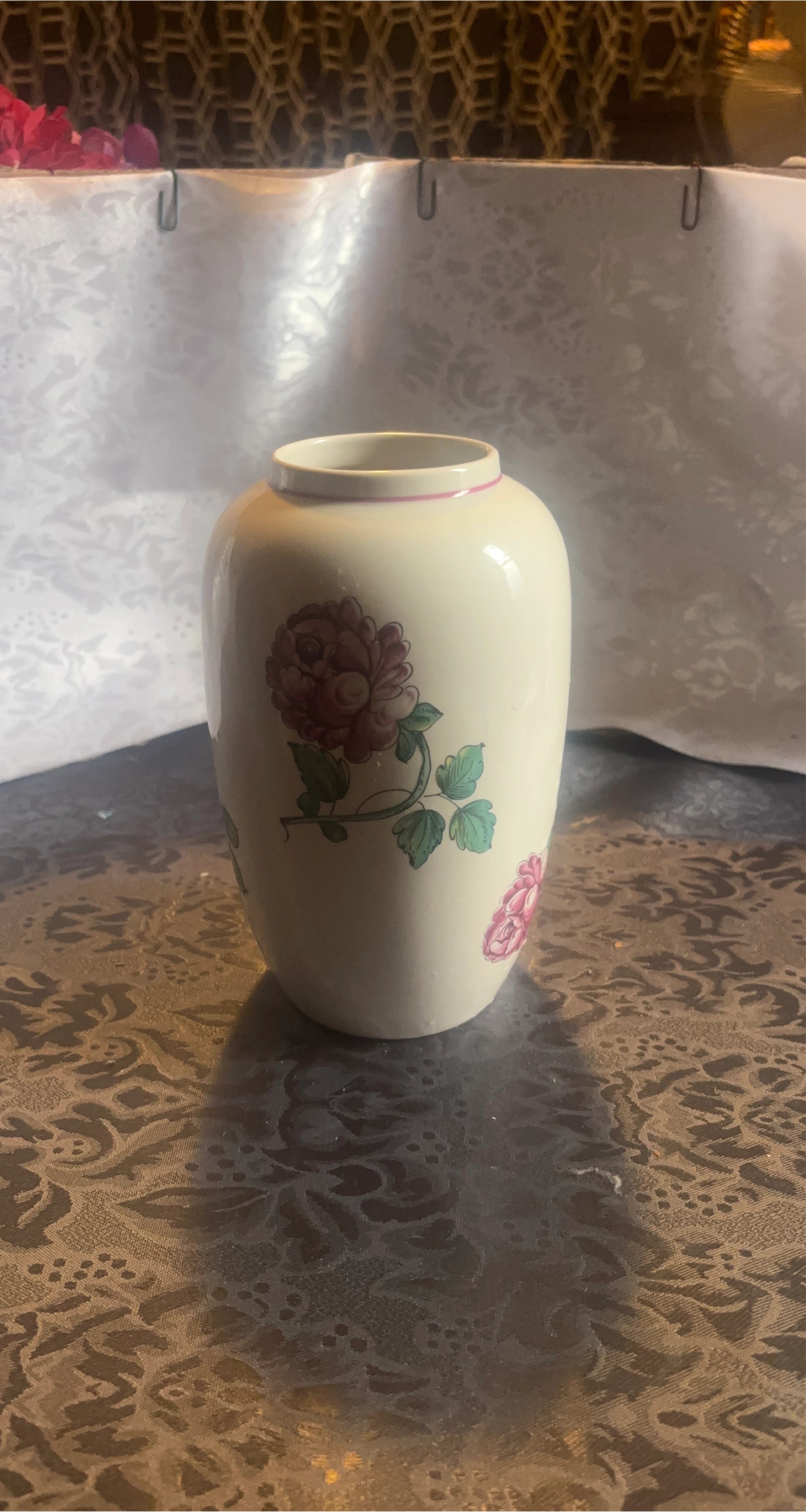Floral Ceramic Vase