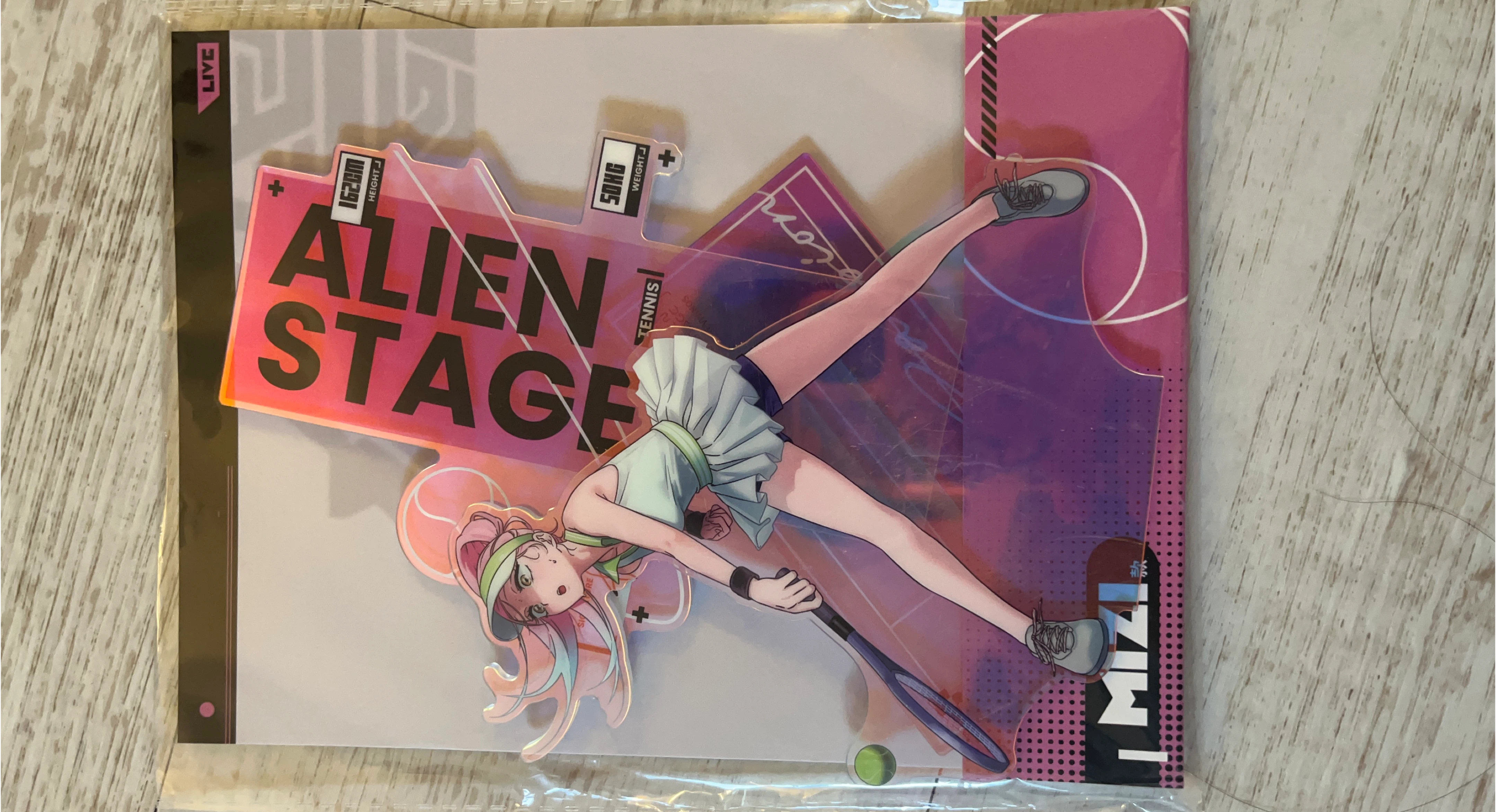 Alien Stage Live Acrylic Standee