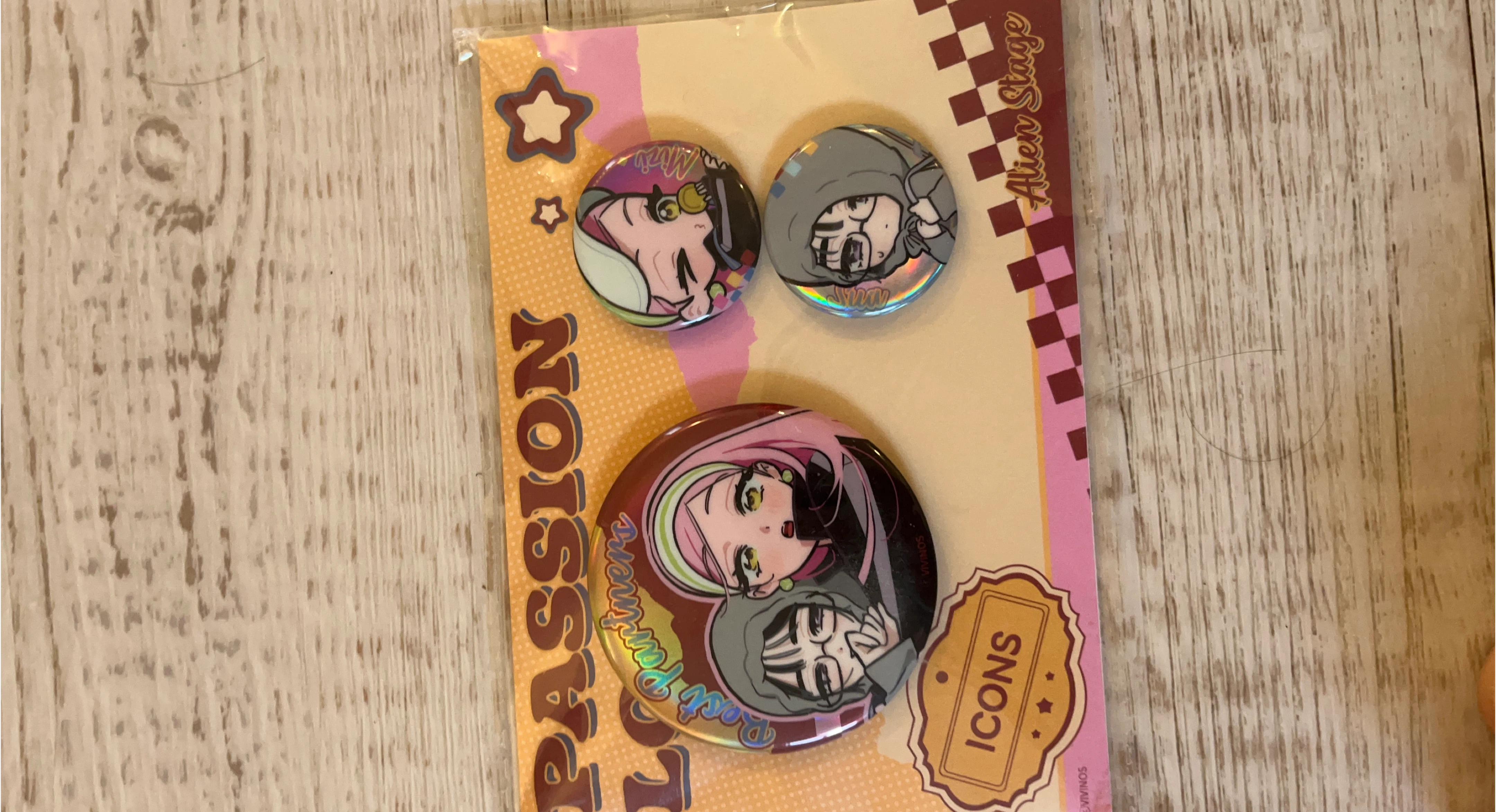 Alien Stage Icons Pin Set
