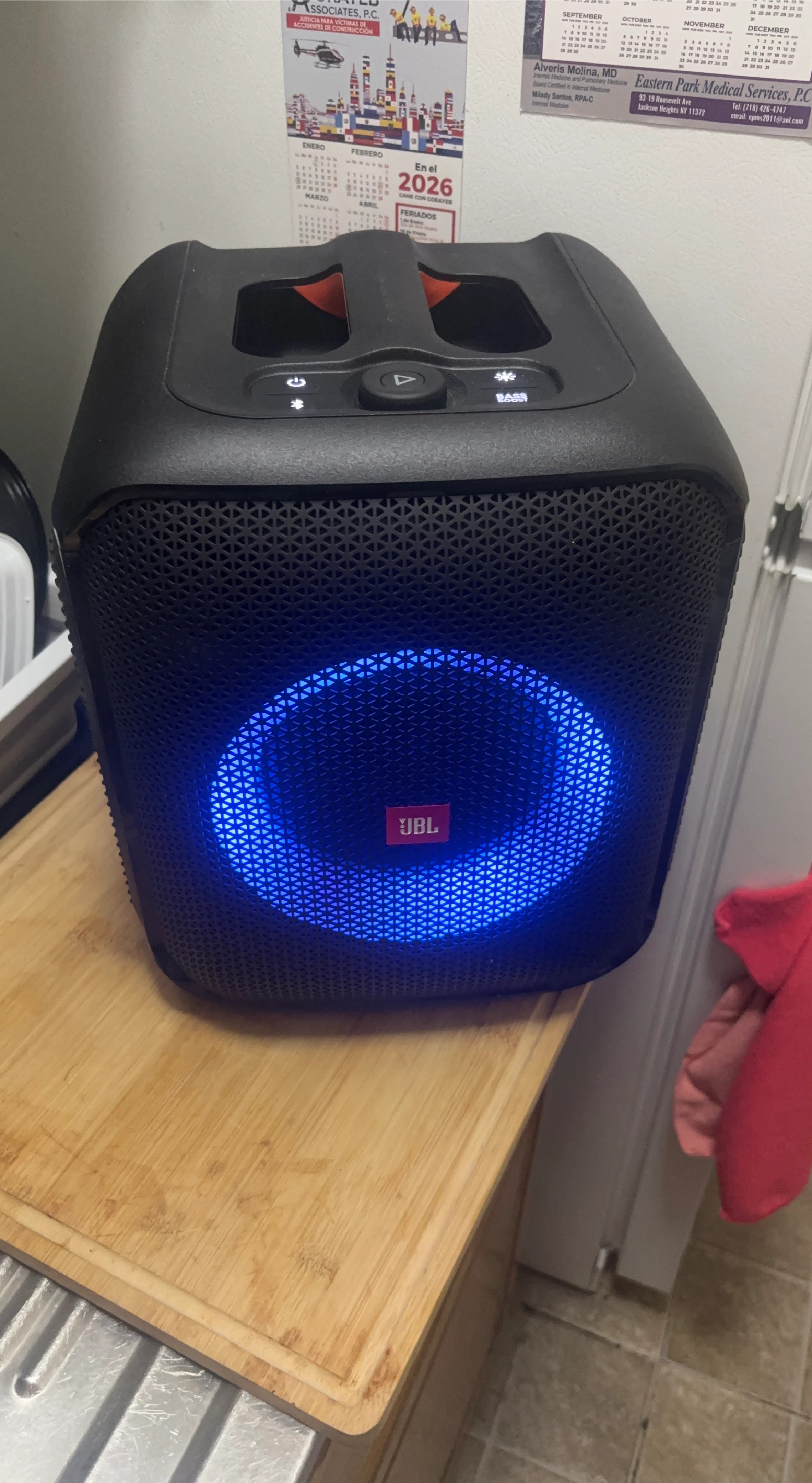 JBL Portable Bluetooth Speaker with Lights