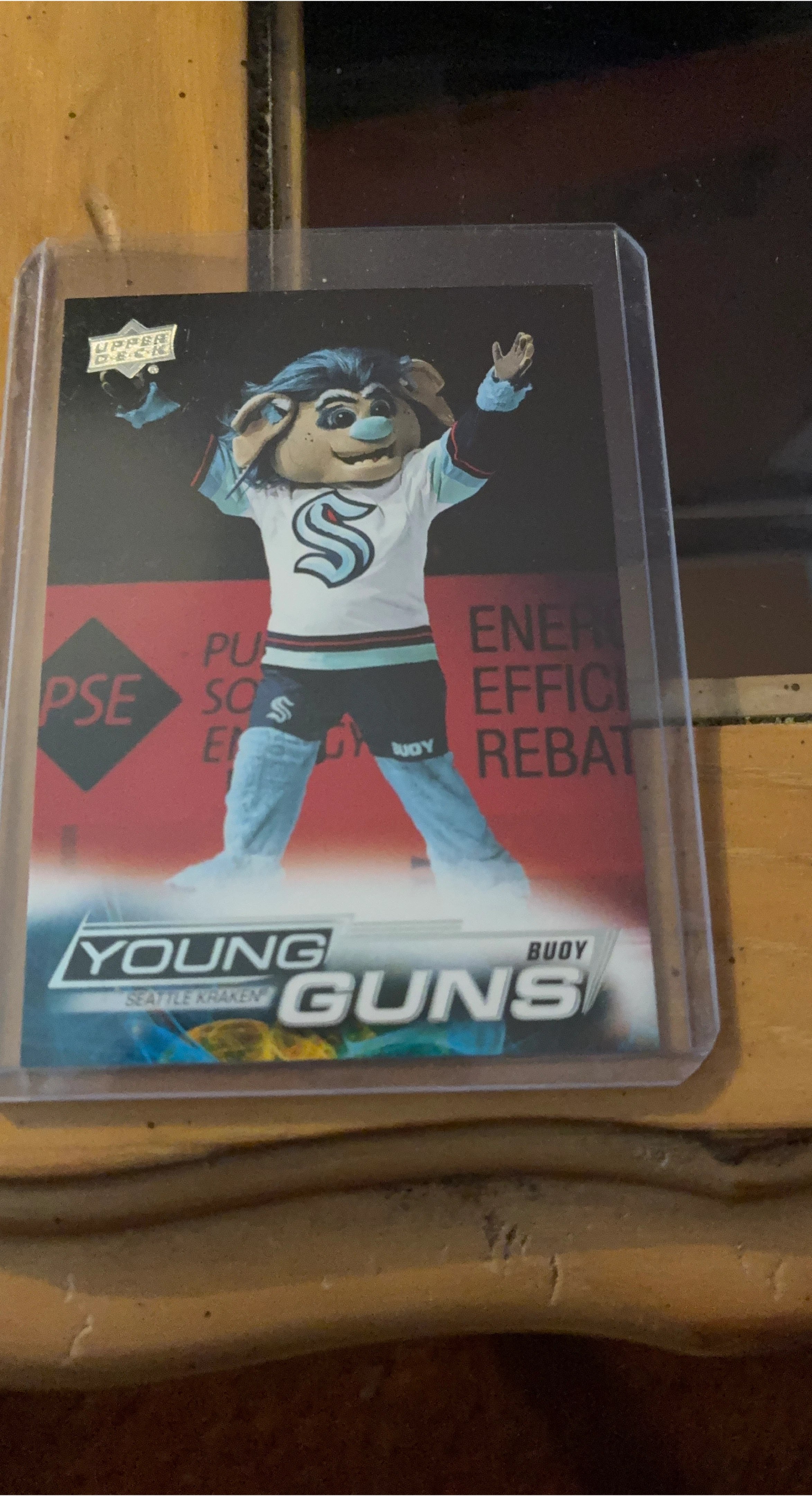 Upper Deck Seattle Kraken Young Guns Buoy Hockey Card