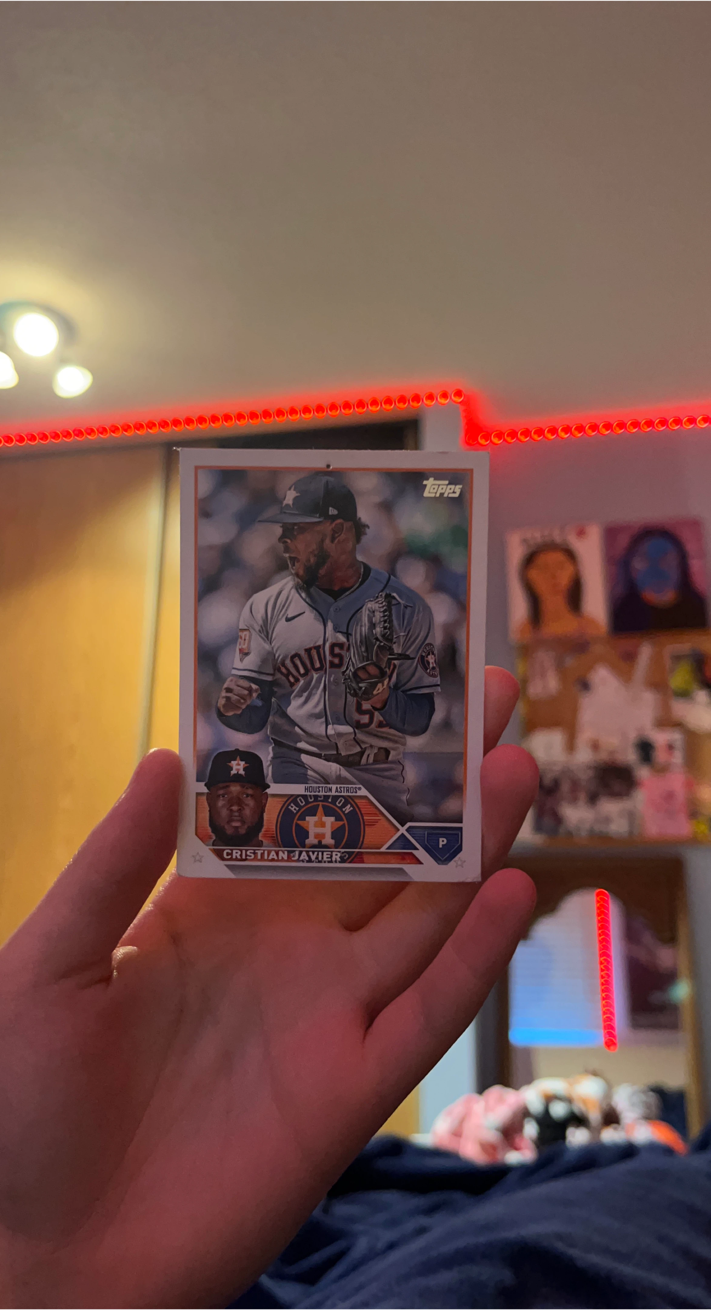 Topps Cristian Javier Baseball Card