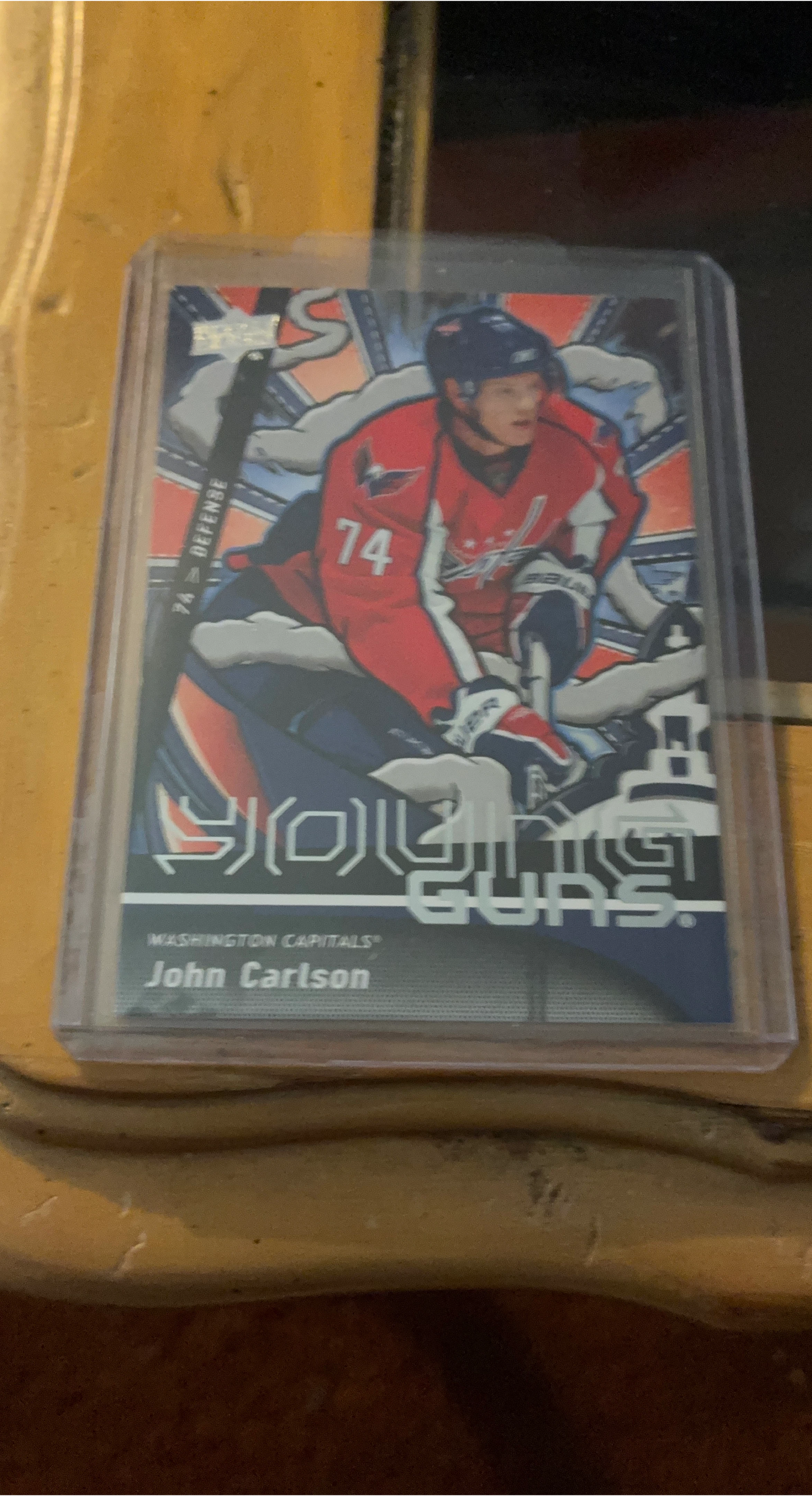 Upper Deck Young Guns John Carlson Hockey Card