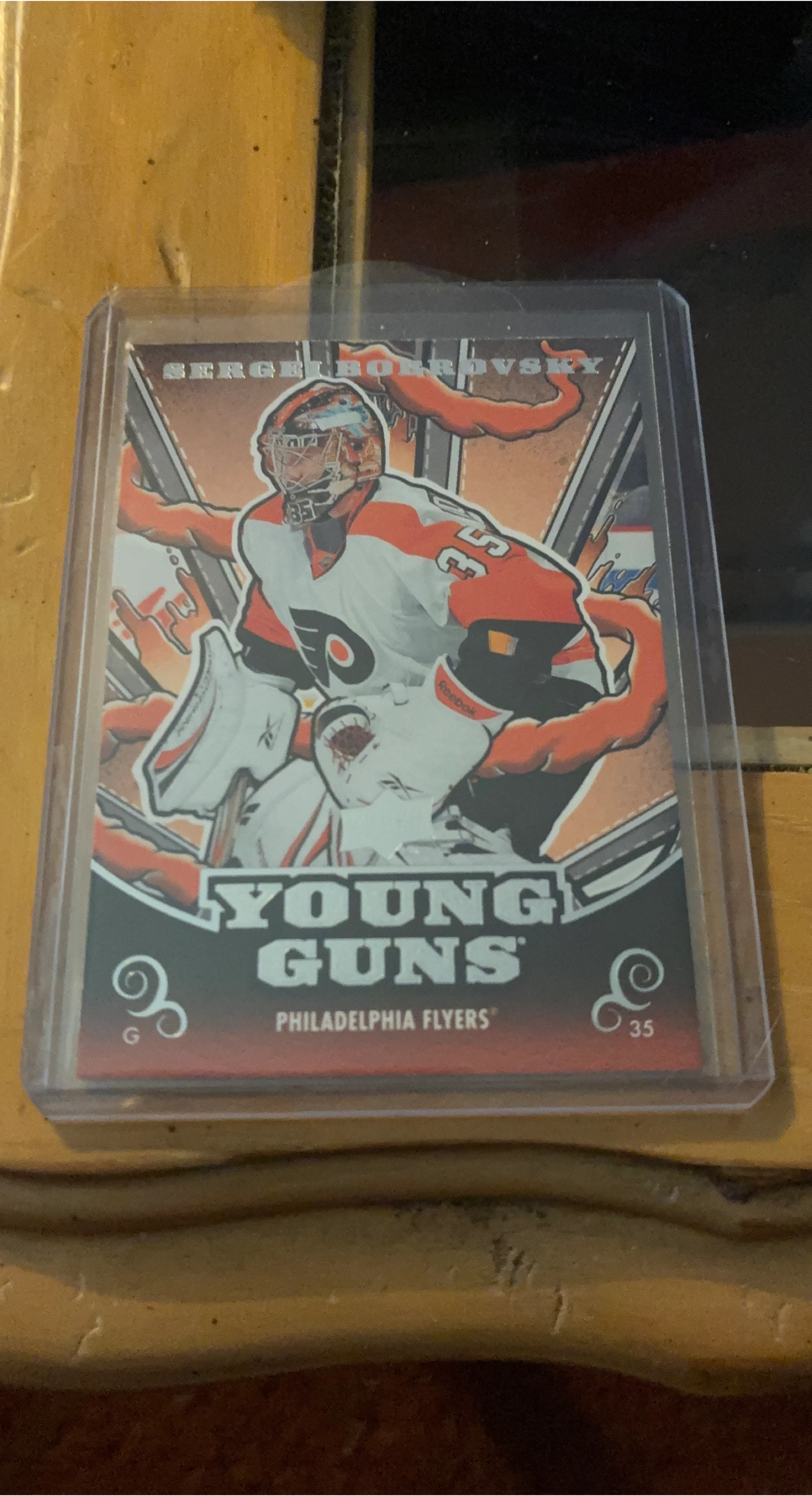Sergei Bobrovsky Young Guns Philadelphia Flyers Hockey Card