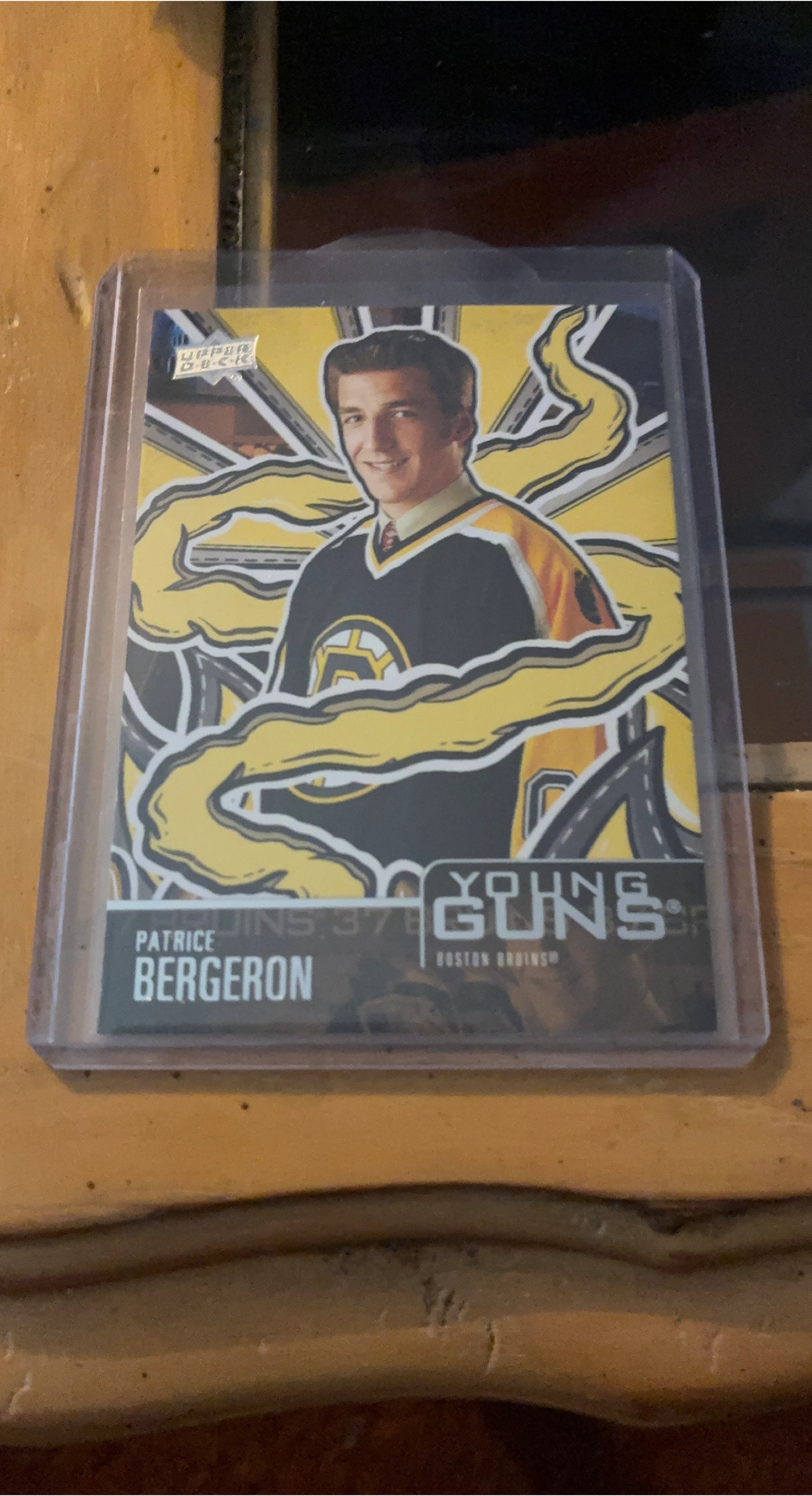 Upper Deck Young Guns Patrice Bergeron Hockey Card