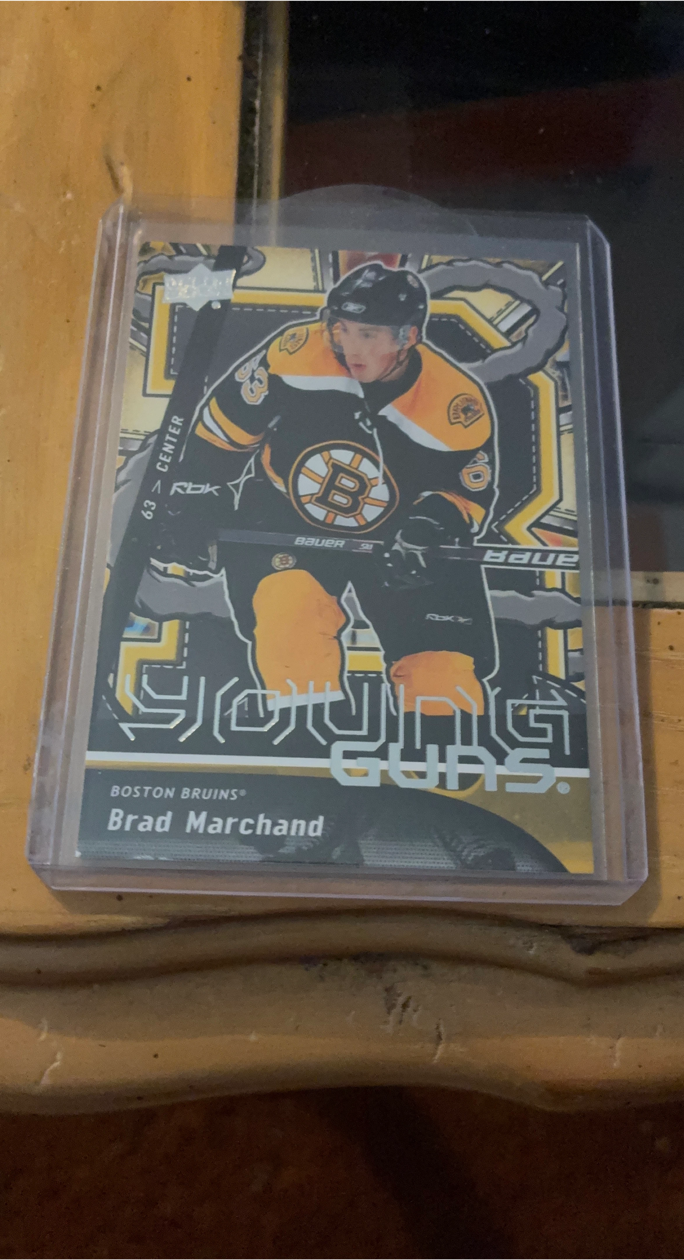 2020-21 Upper Deck Young Guns Brad Marchand Hockey Card