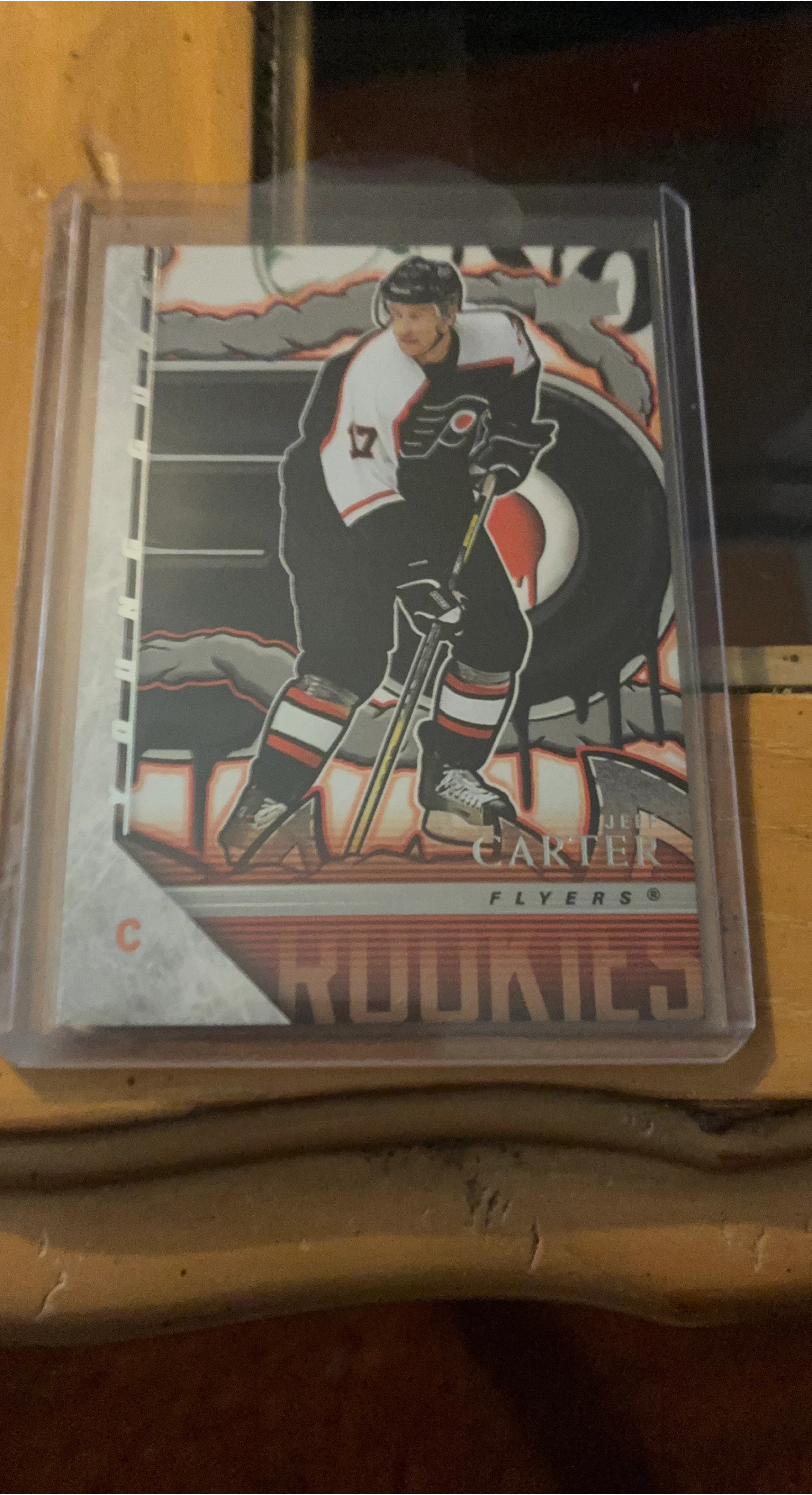 Jeff Carter Flyers Rookies Hockey Card