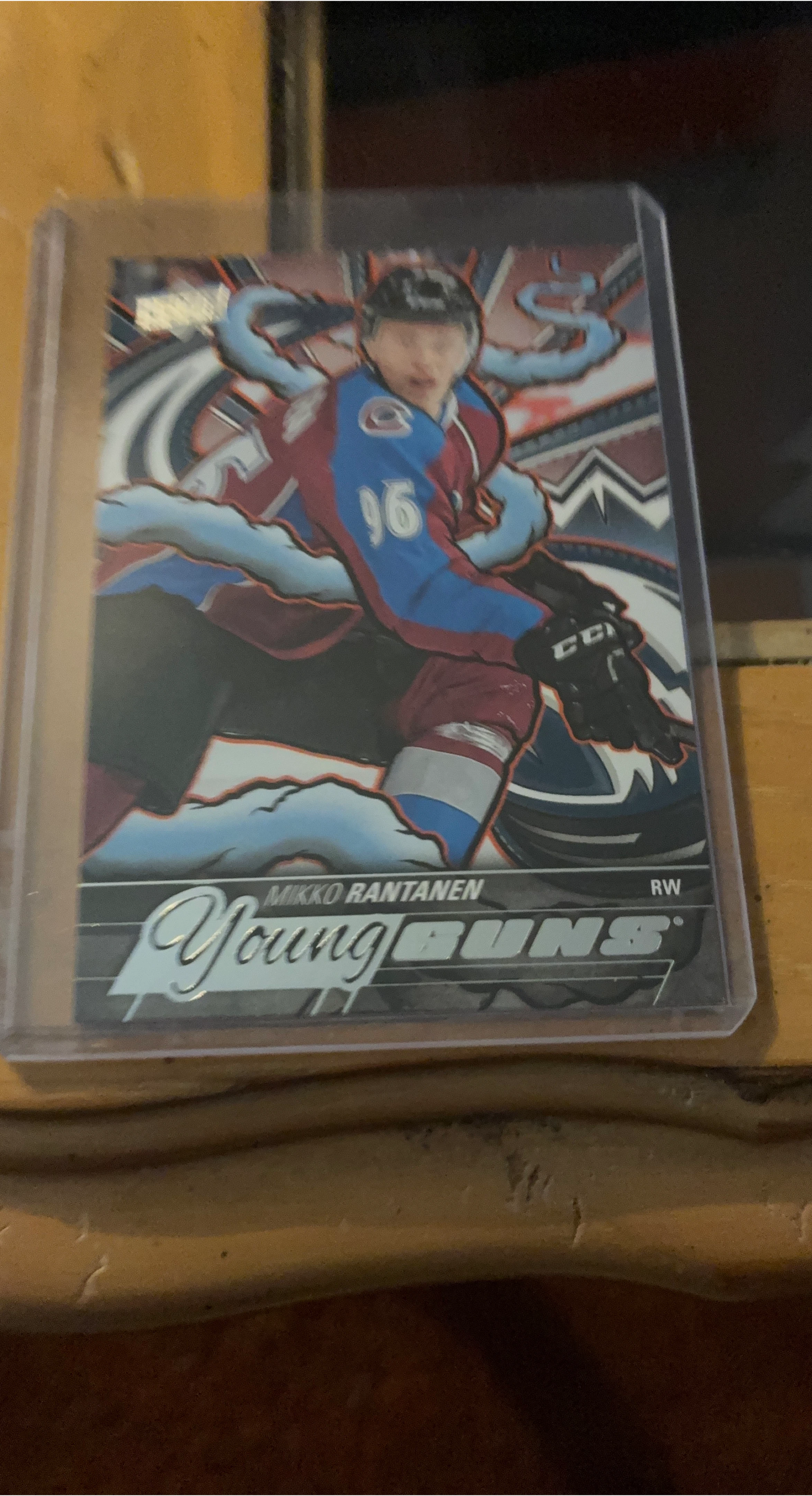 Mikko Rantanen "Young Guns" Hockey Card