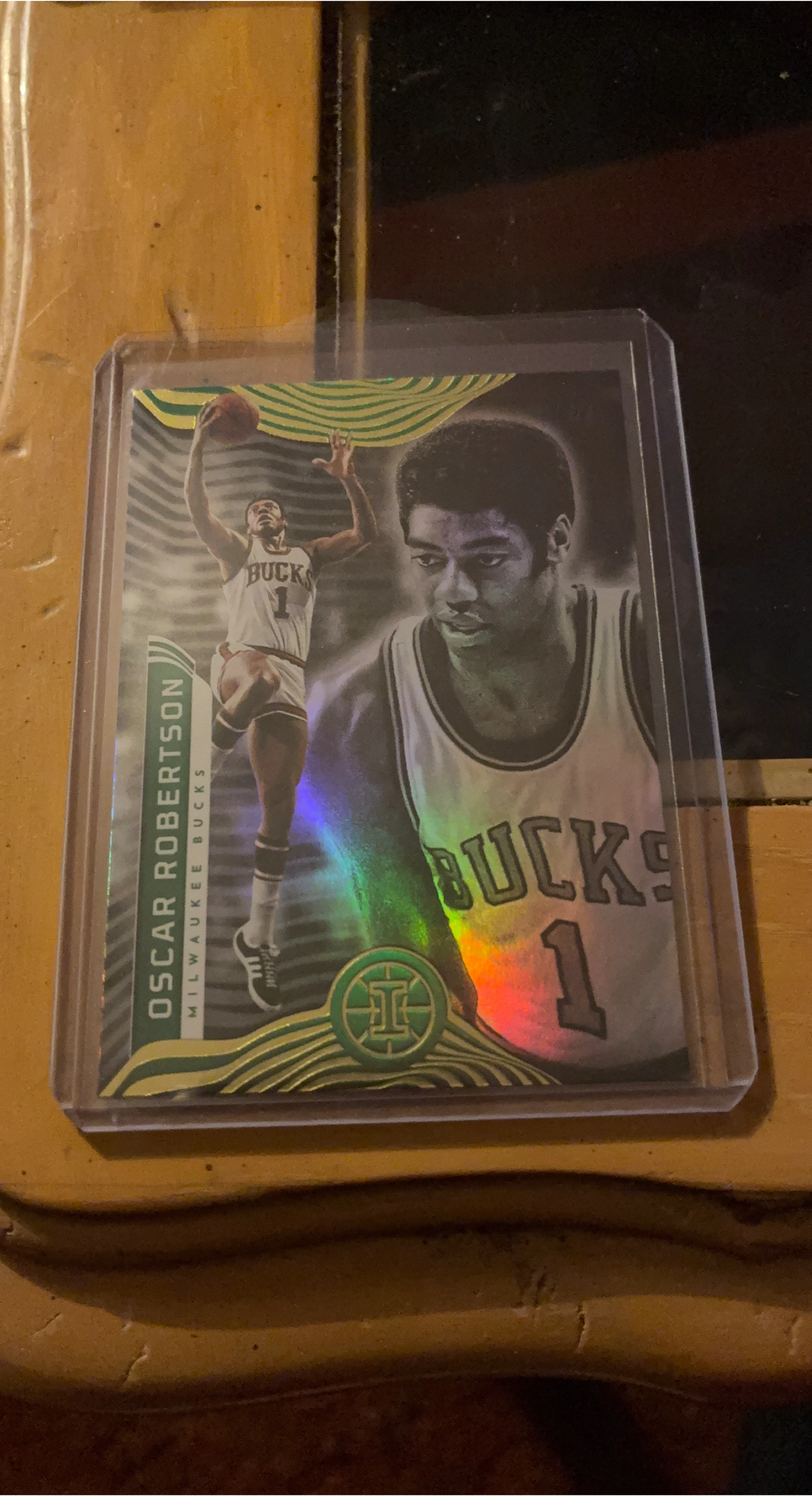 Panini Illusion Oscar Robertson Milwaukee Bucks Basketball Card
