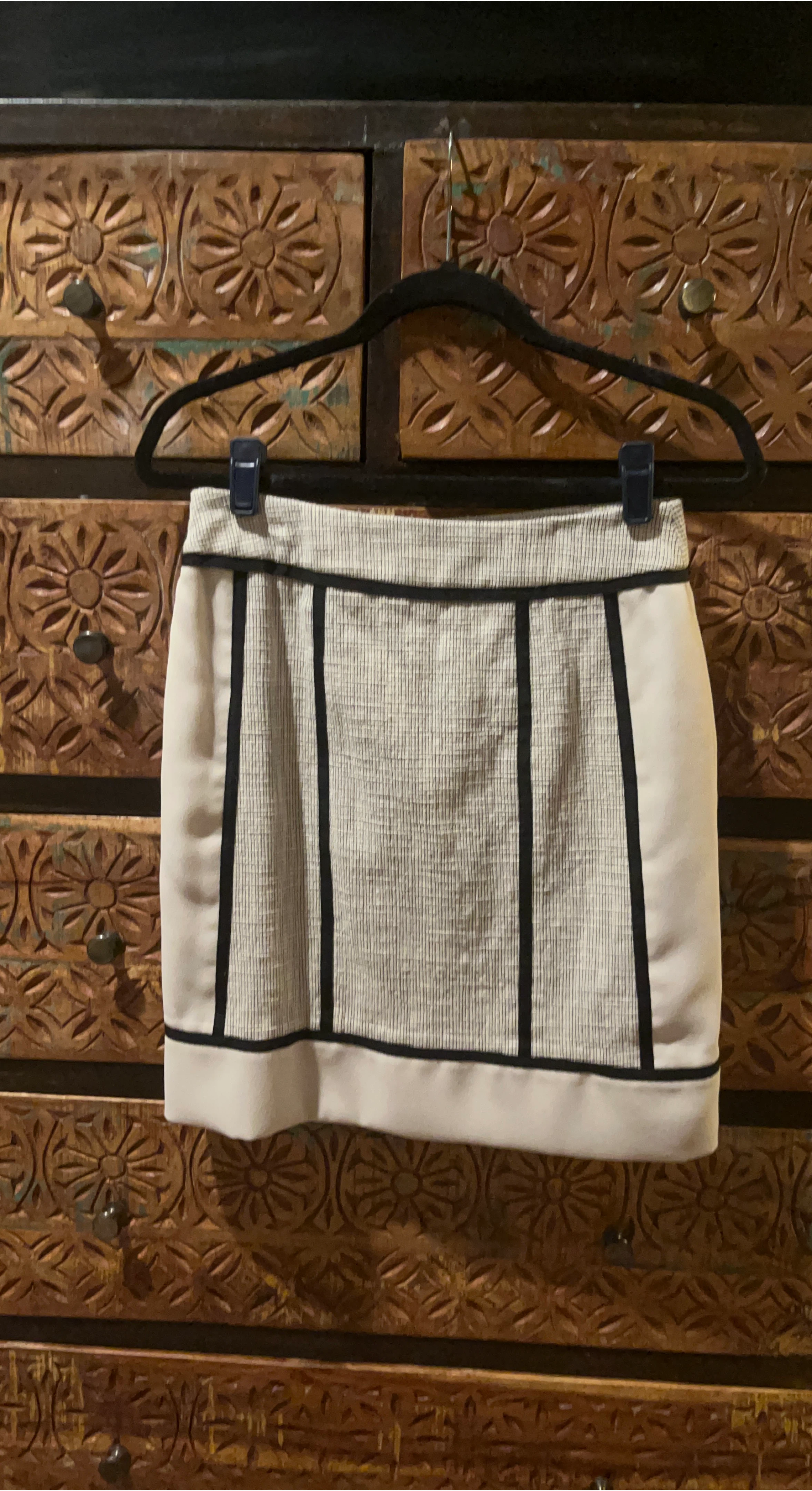 Ann Taylor Textured Mini Skirt
