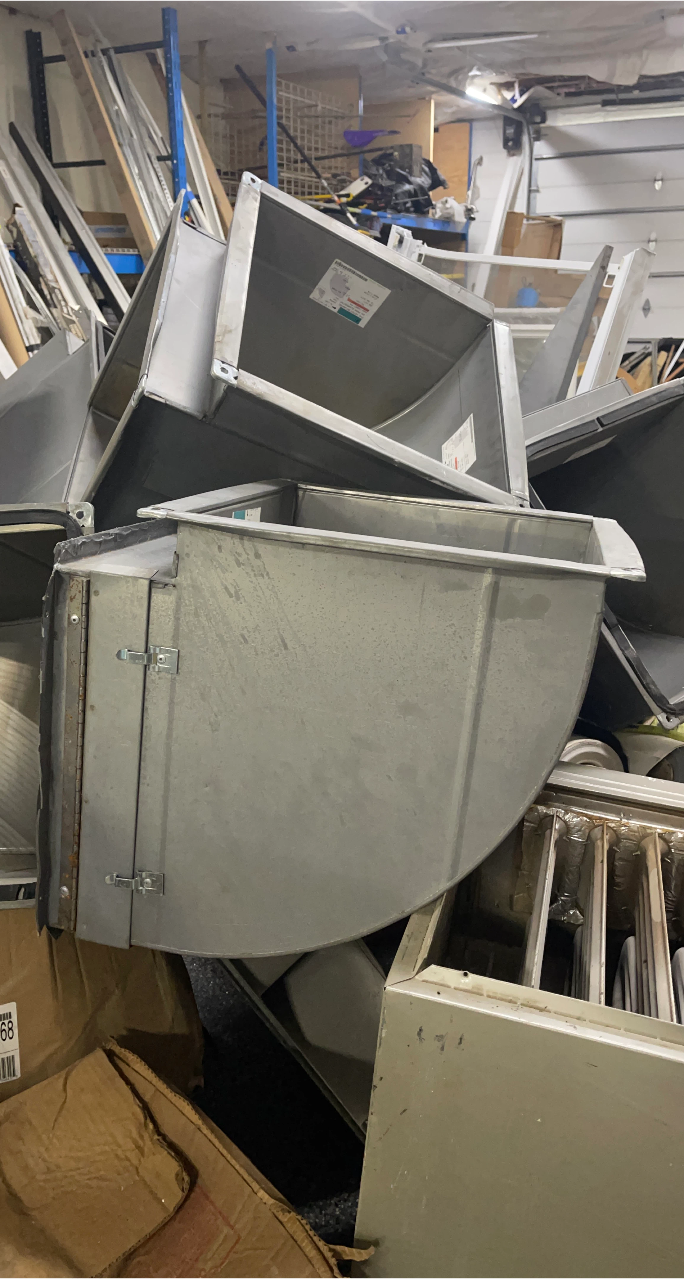 Galvanized Steel Ductwork Sections