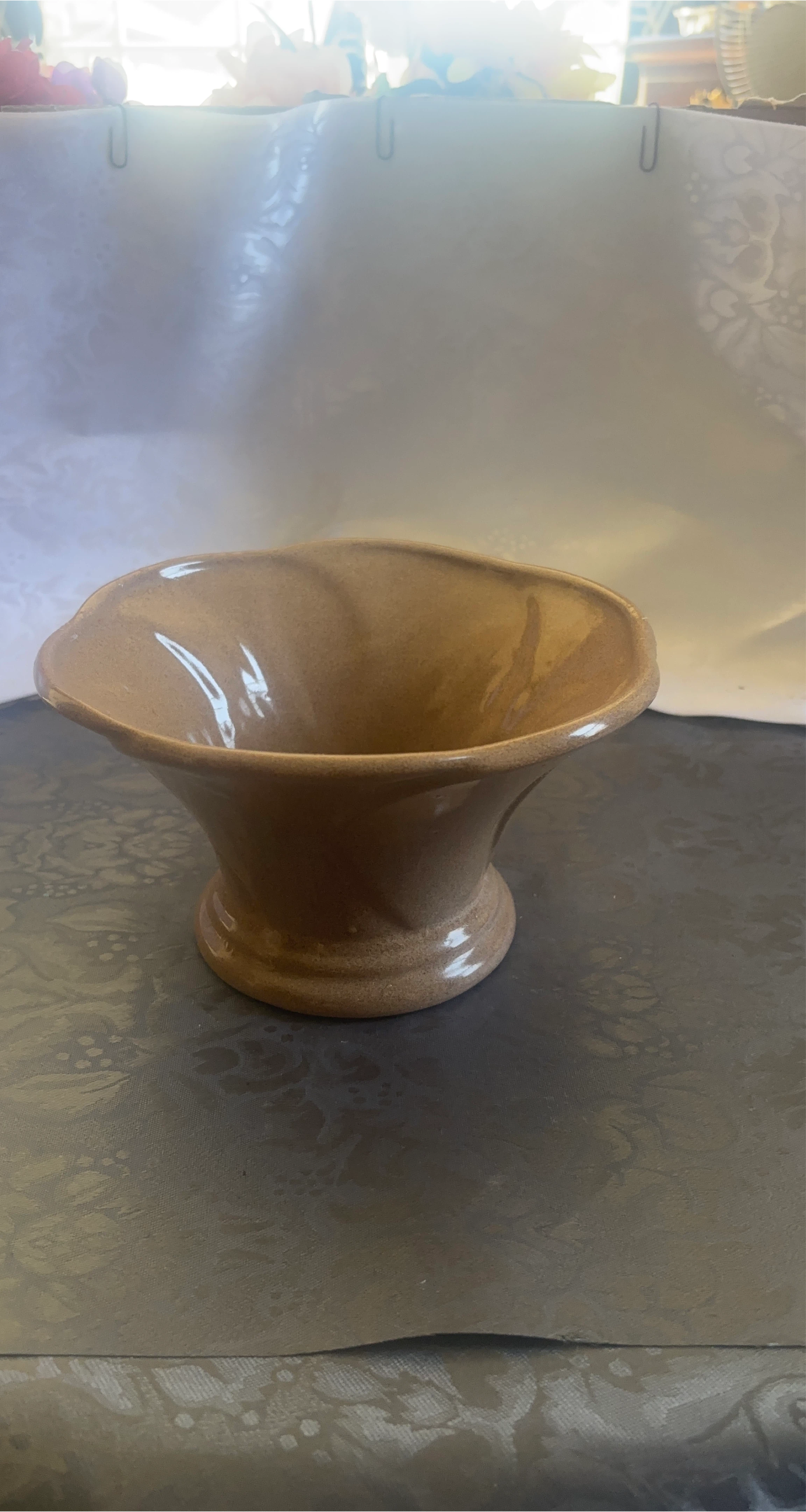 Ceramic Vase - Brown