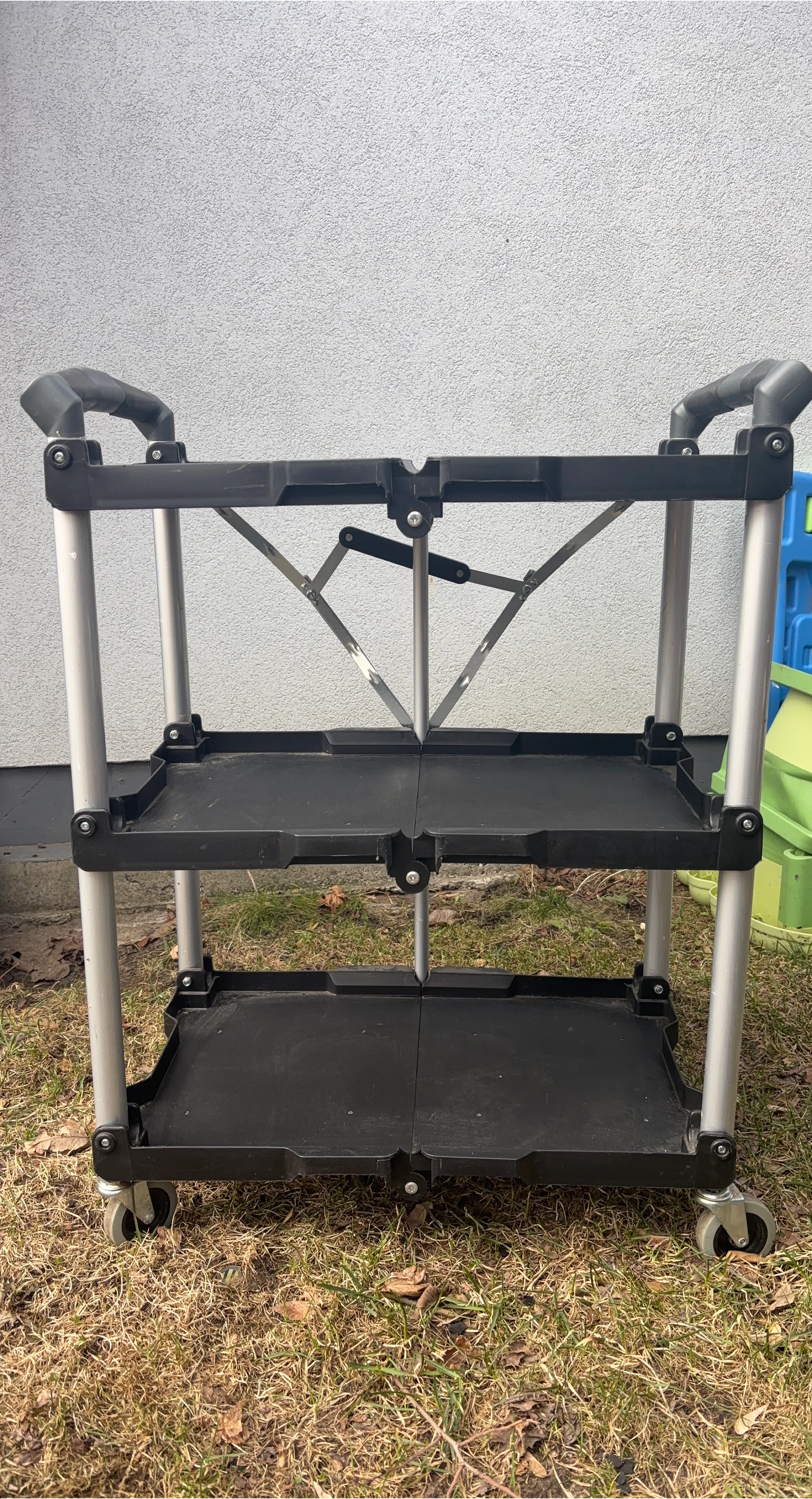 Folding Utility Cart with Wheels