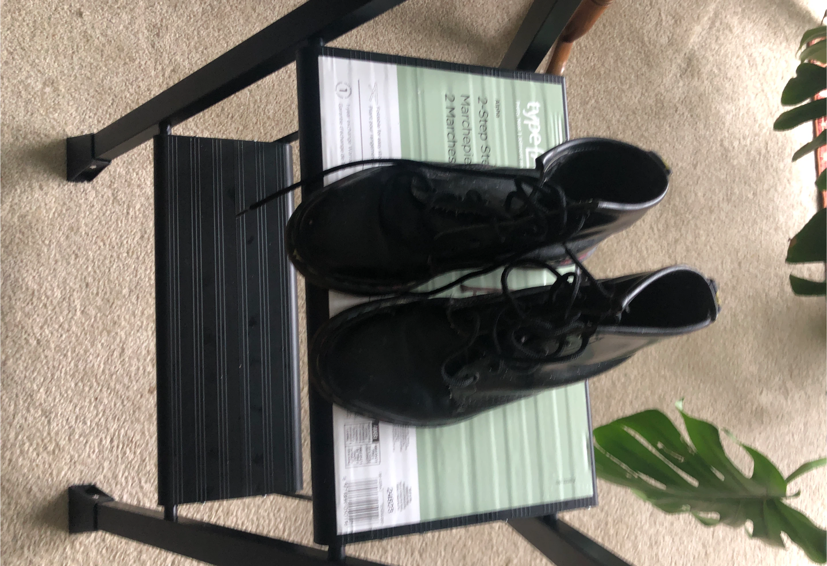 Dr. Martens Black Leather Lace-Up Boots