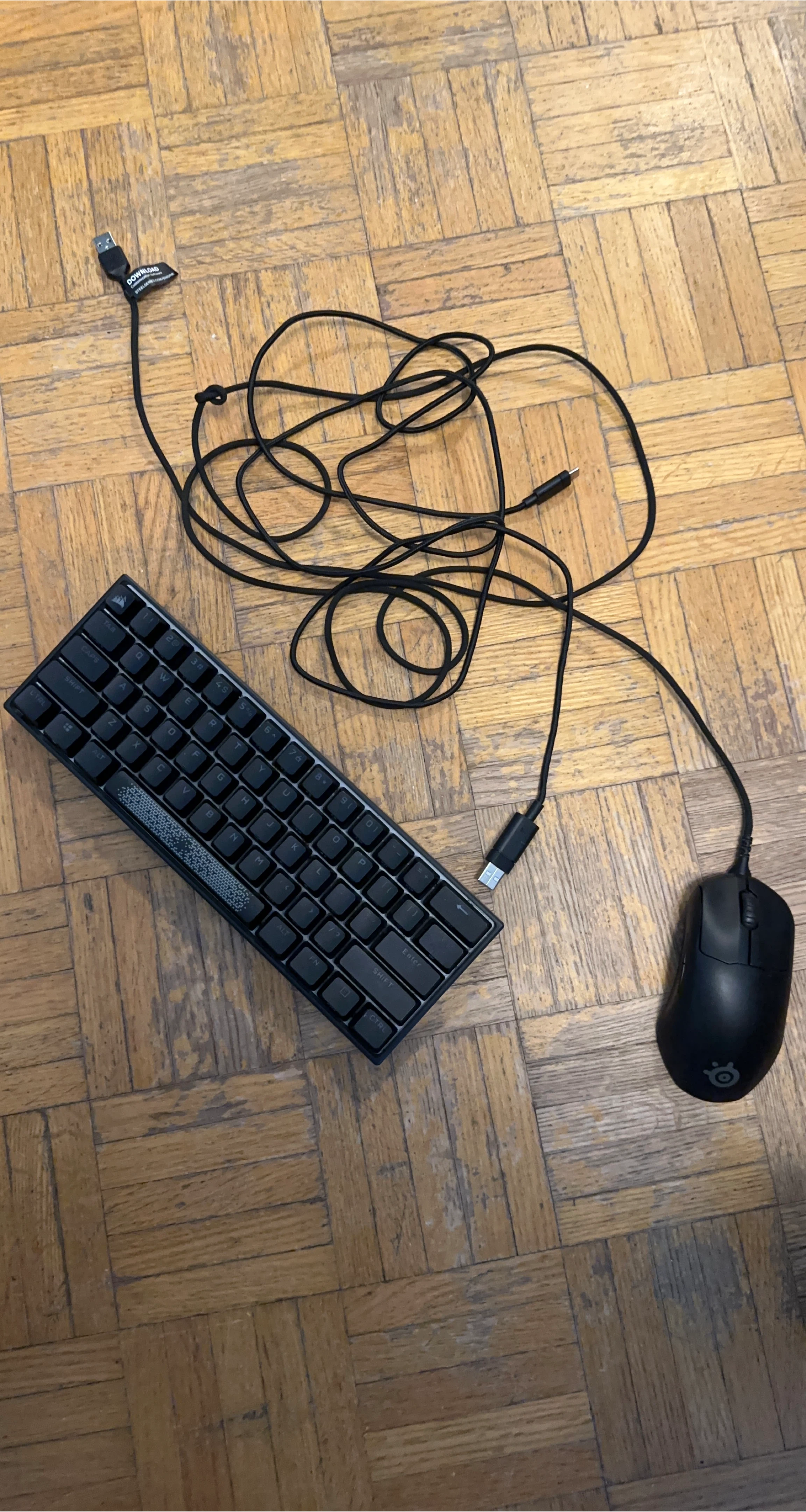 SteelSeries Gaming Keyboard and Mouse Combo