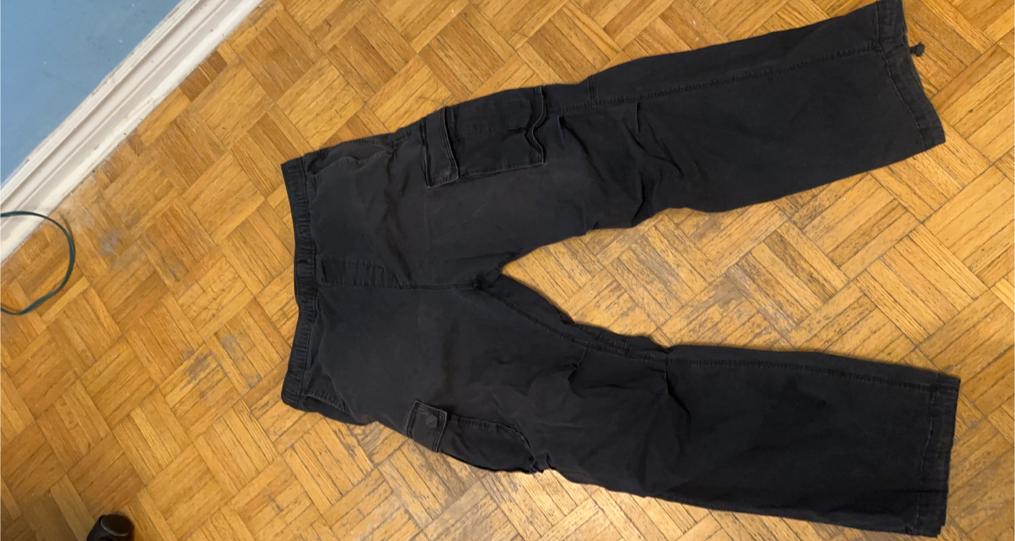 Black Cargo Pants