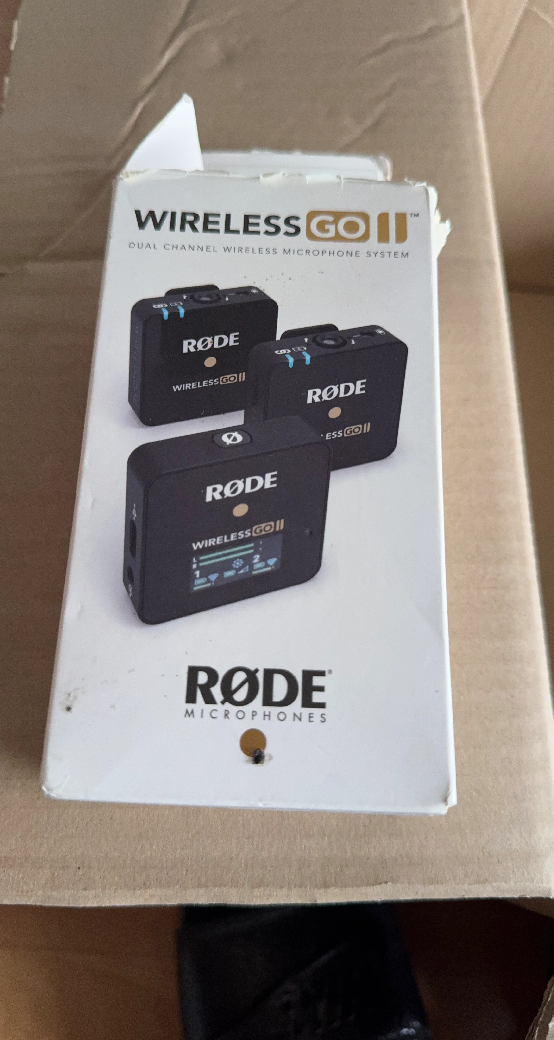 RØDE Wireless GO II Dual Channel Wireless Microphone System