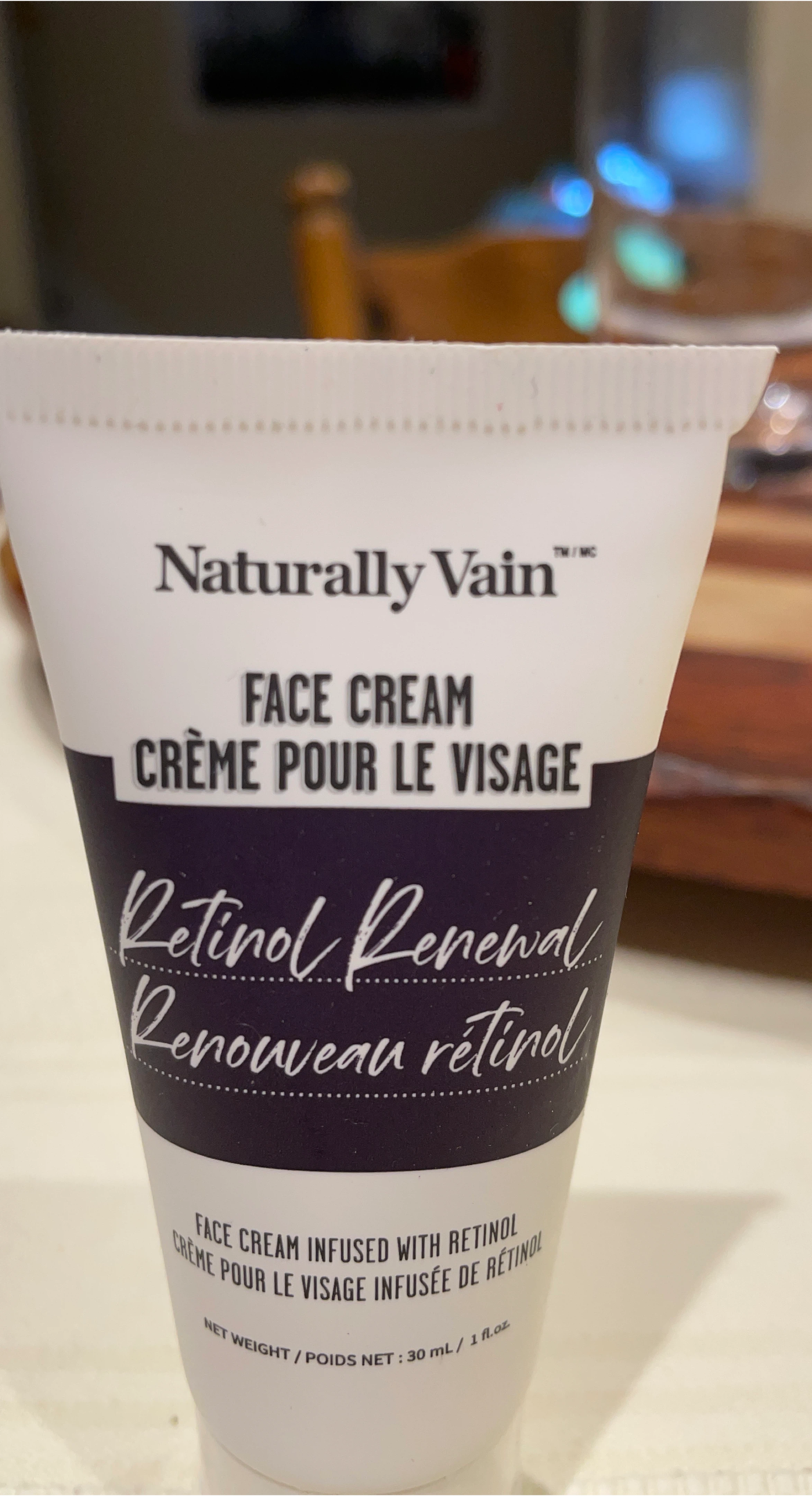 Naturally Vain Retinol Renewal Face Cream 30ml